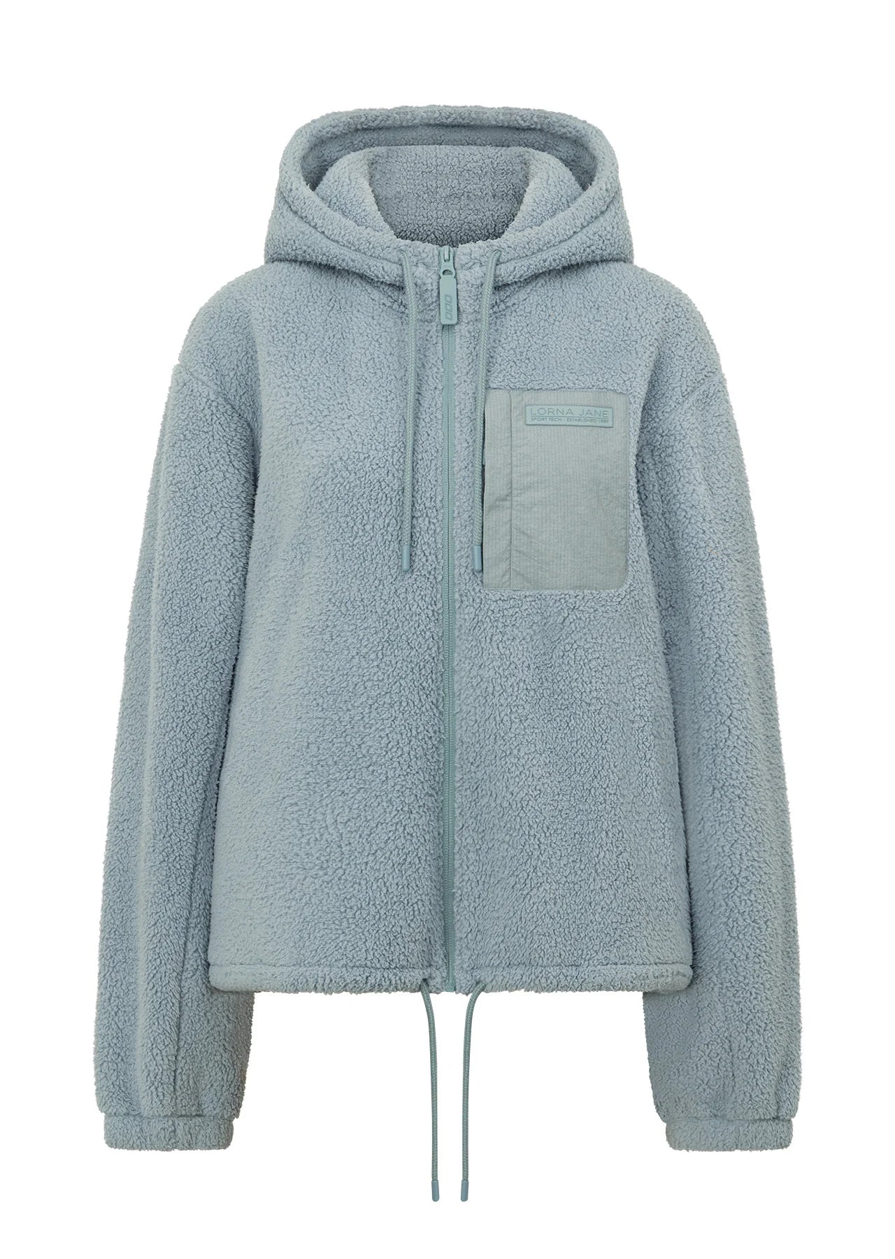 Teddy Zip Through Hoodie