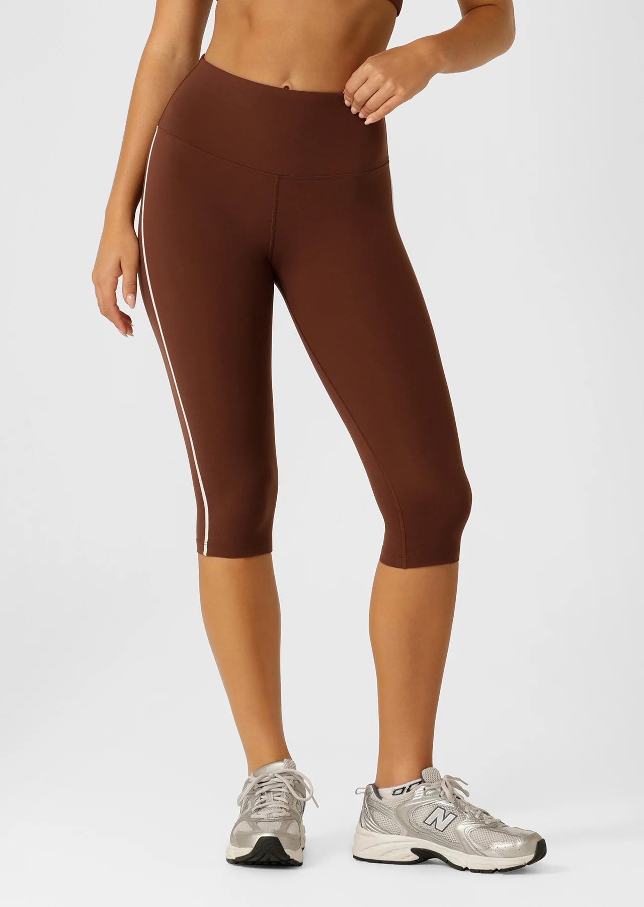 Limited Edition Lotus 3/4 Capri Leggings