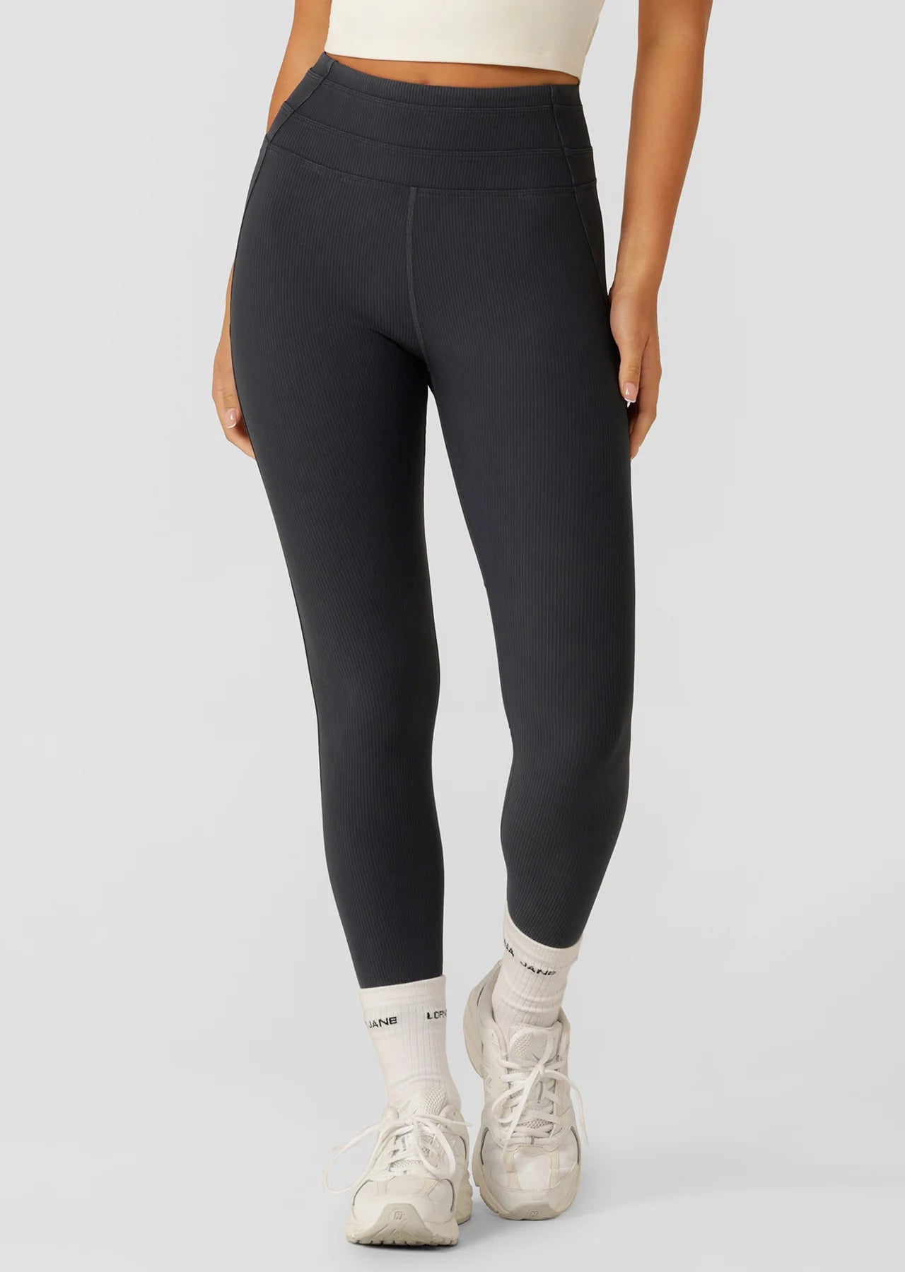 Amplify Washed Rib Ankle Biter Leggings