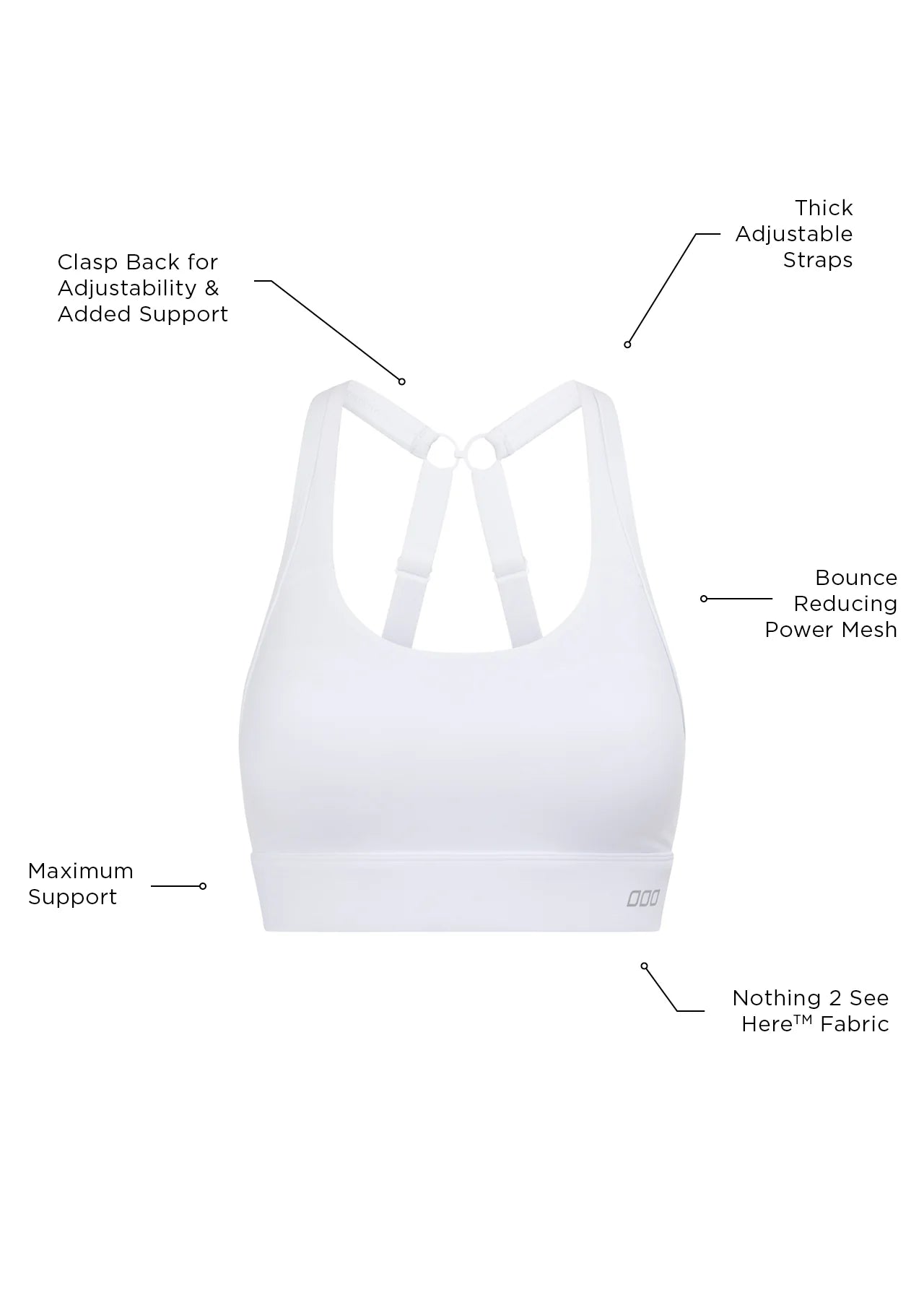 Amy Maximum Support Sports Bra
