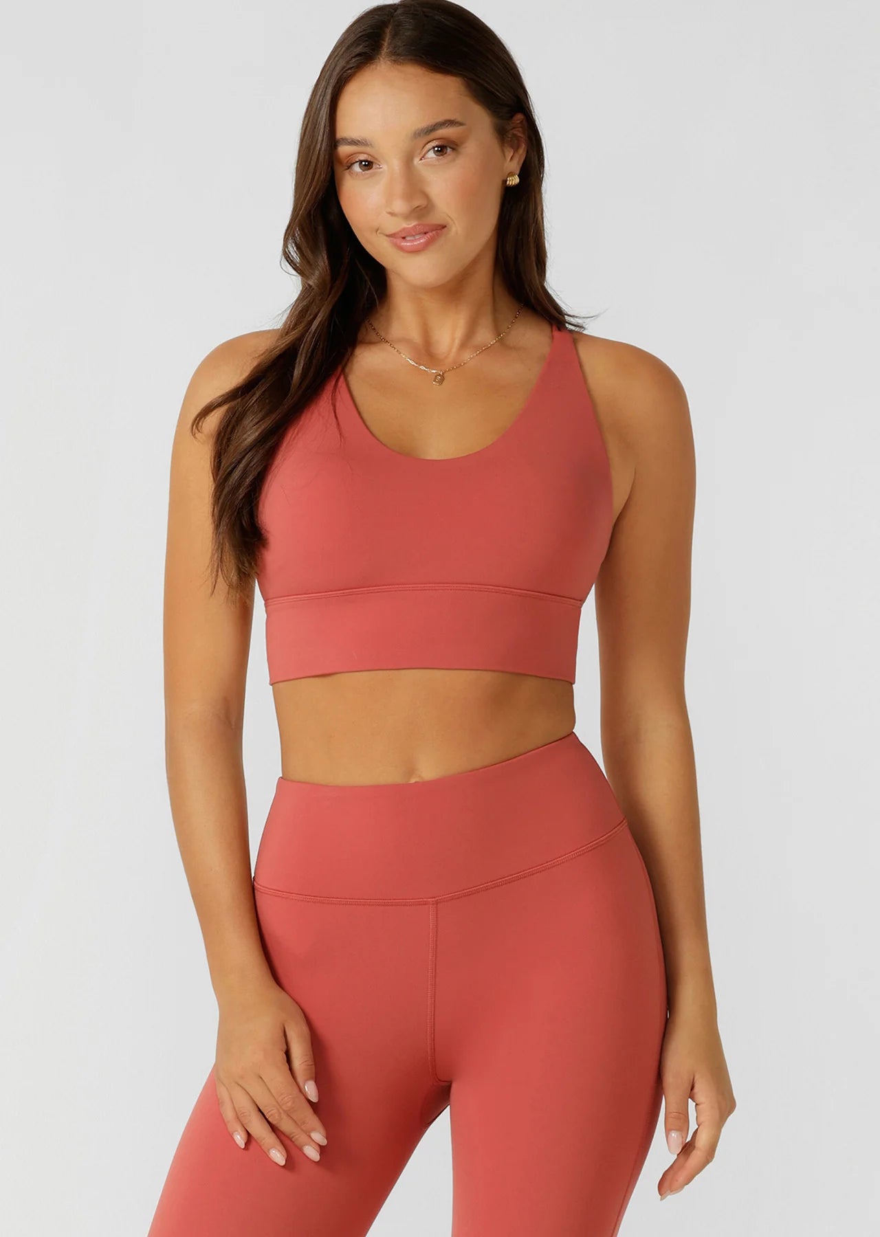 Lotus Longline Sports Bra