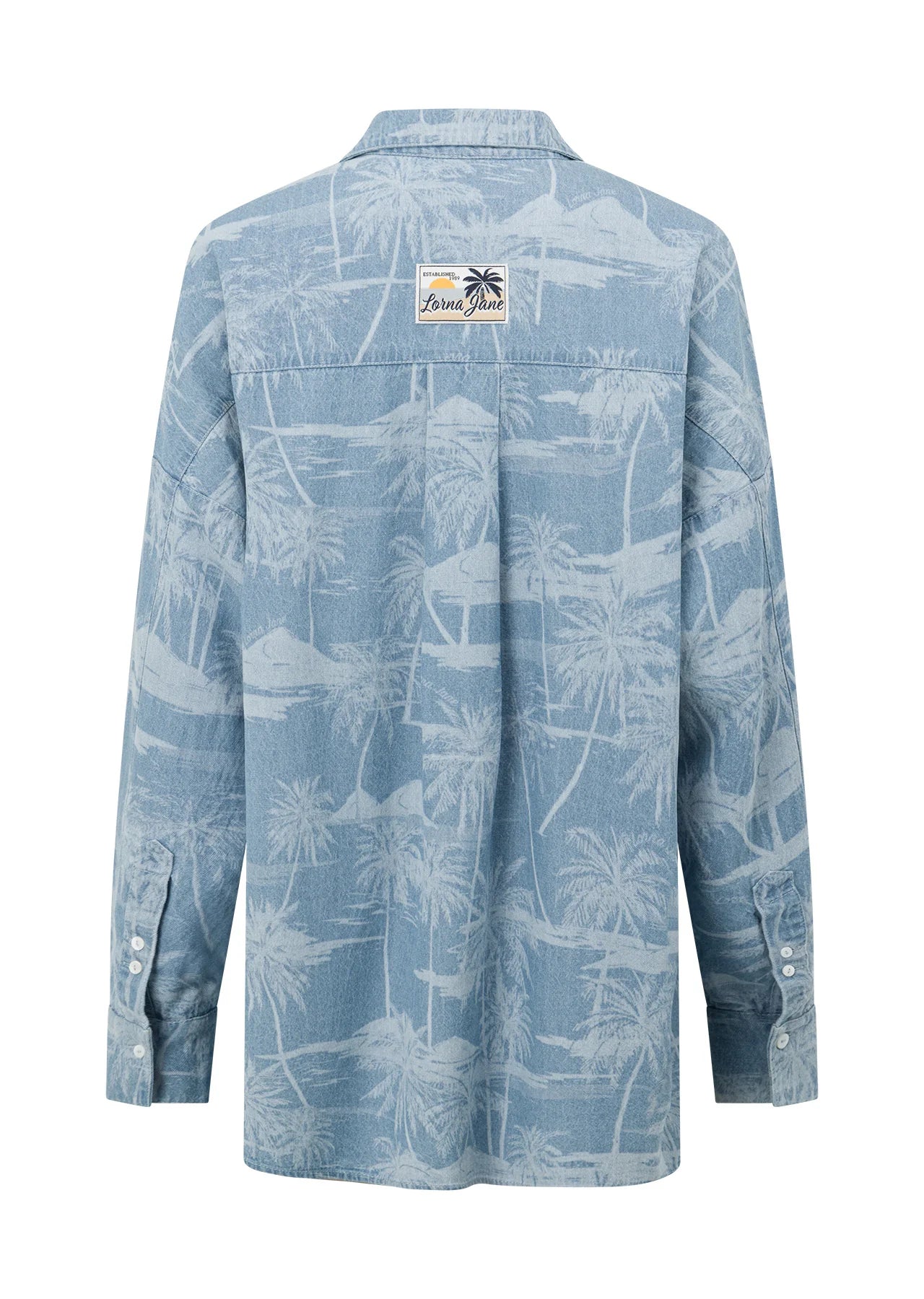Aloha Denim Button Up Shirt