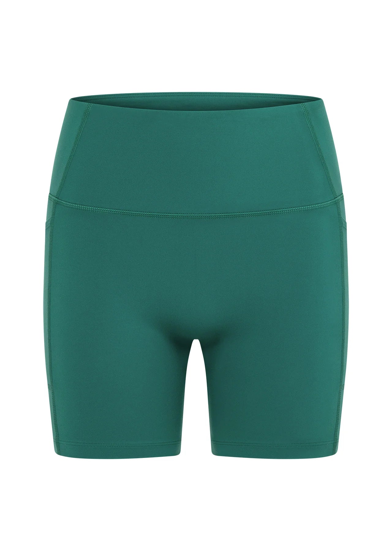 No Ride Booty Phone Pocket Bike Shorts
