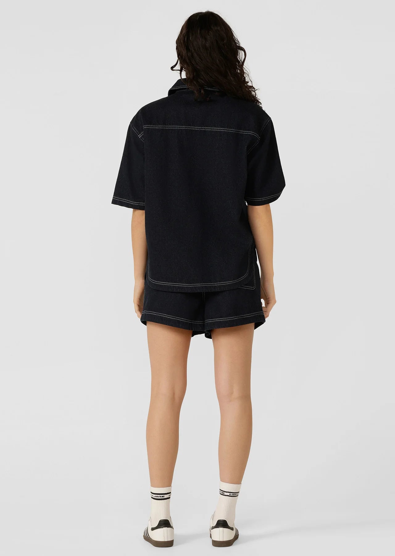 Off Duty Denim Overshirt