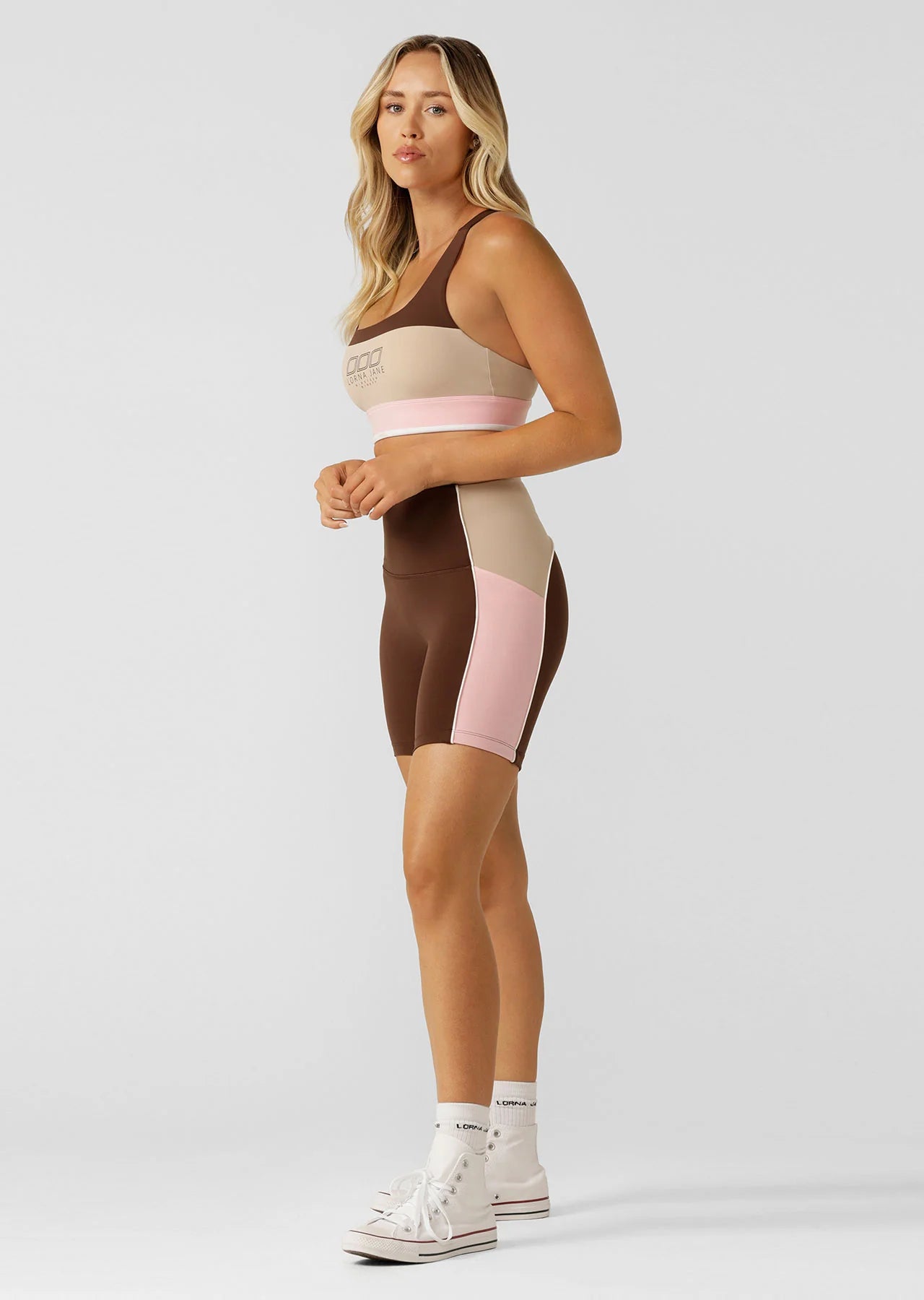 Rainbow Splice No Ride Booty Pocket Bike Shorts