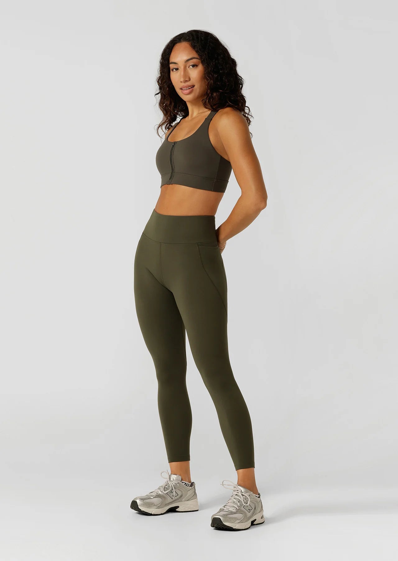 Easy Zip On Max Support Sports Bra