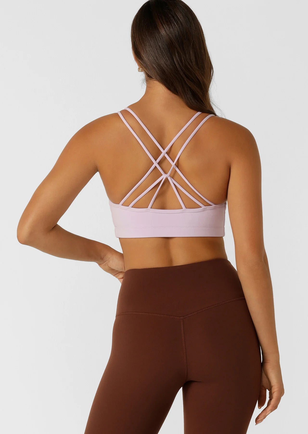 Limited Edition Lotus Crop Sports Bra