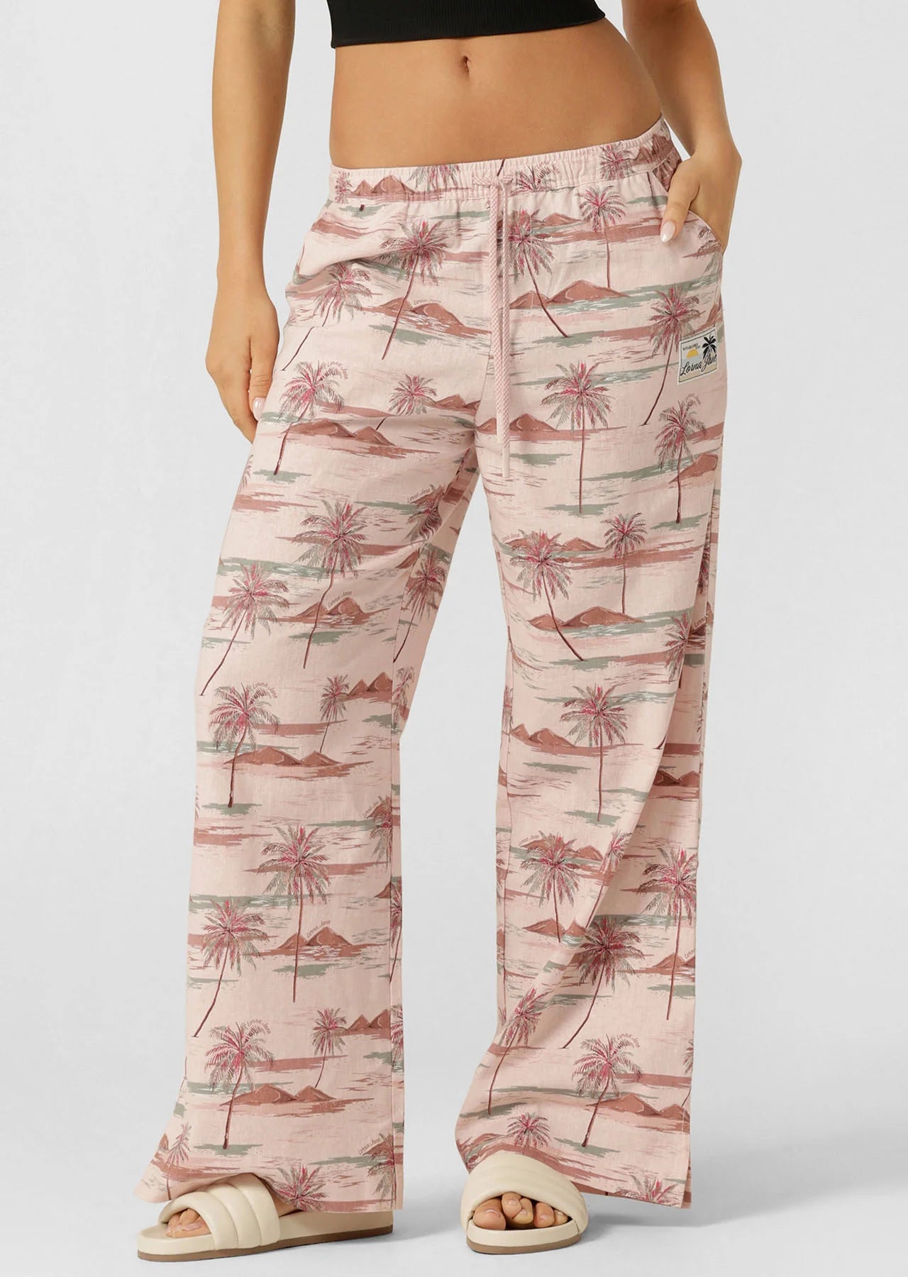 Paradise Palm Weekend Pants