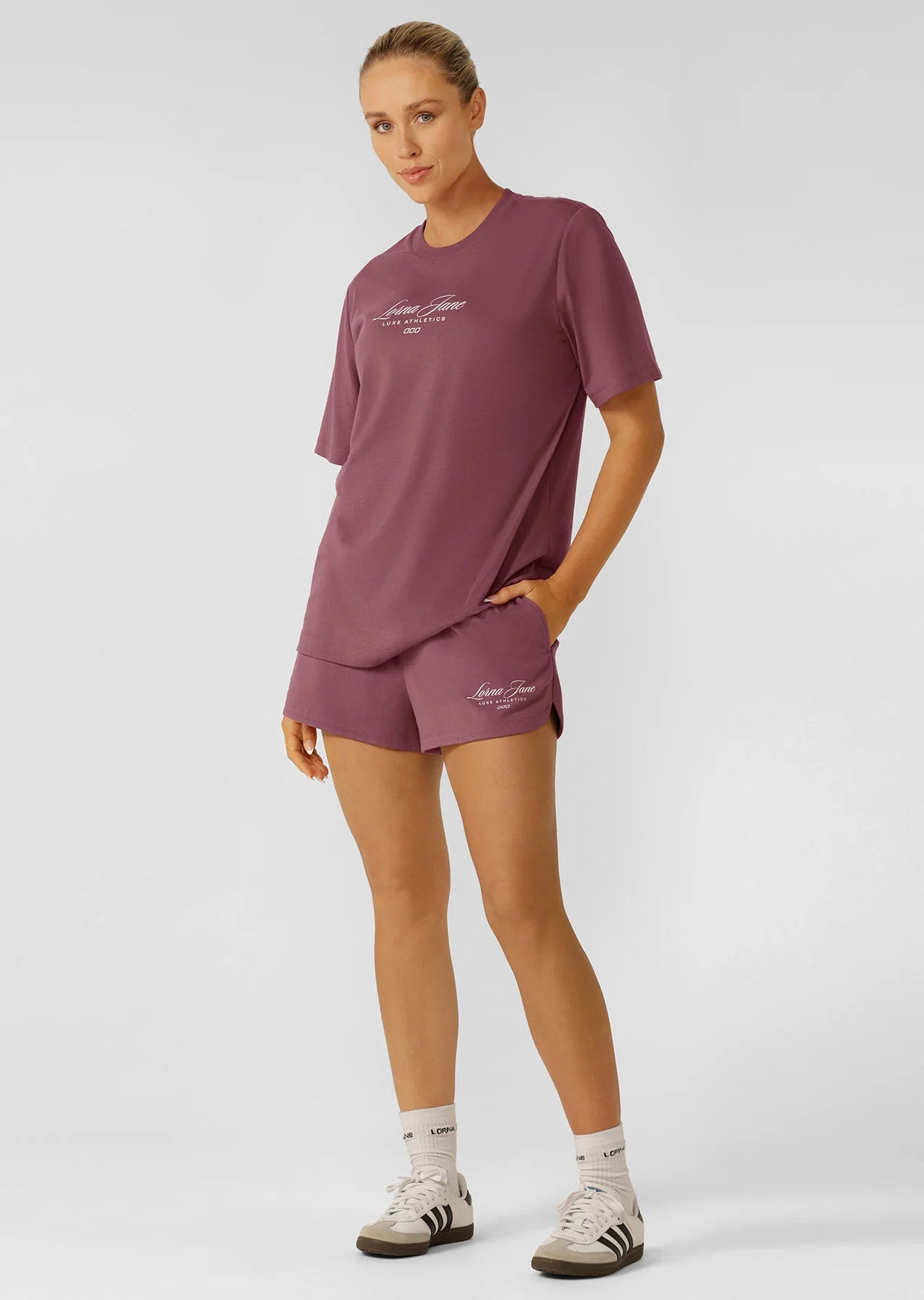 Luxe Athletic Relaxed T-Shirt