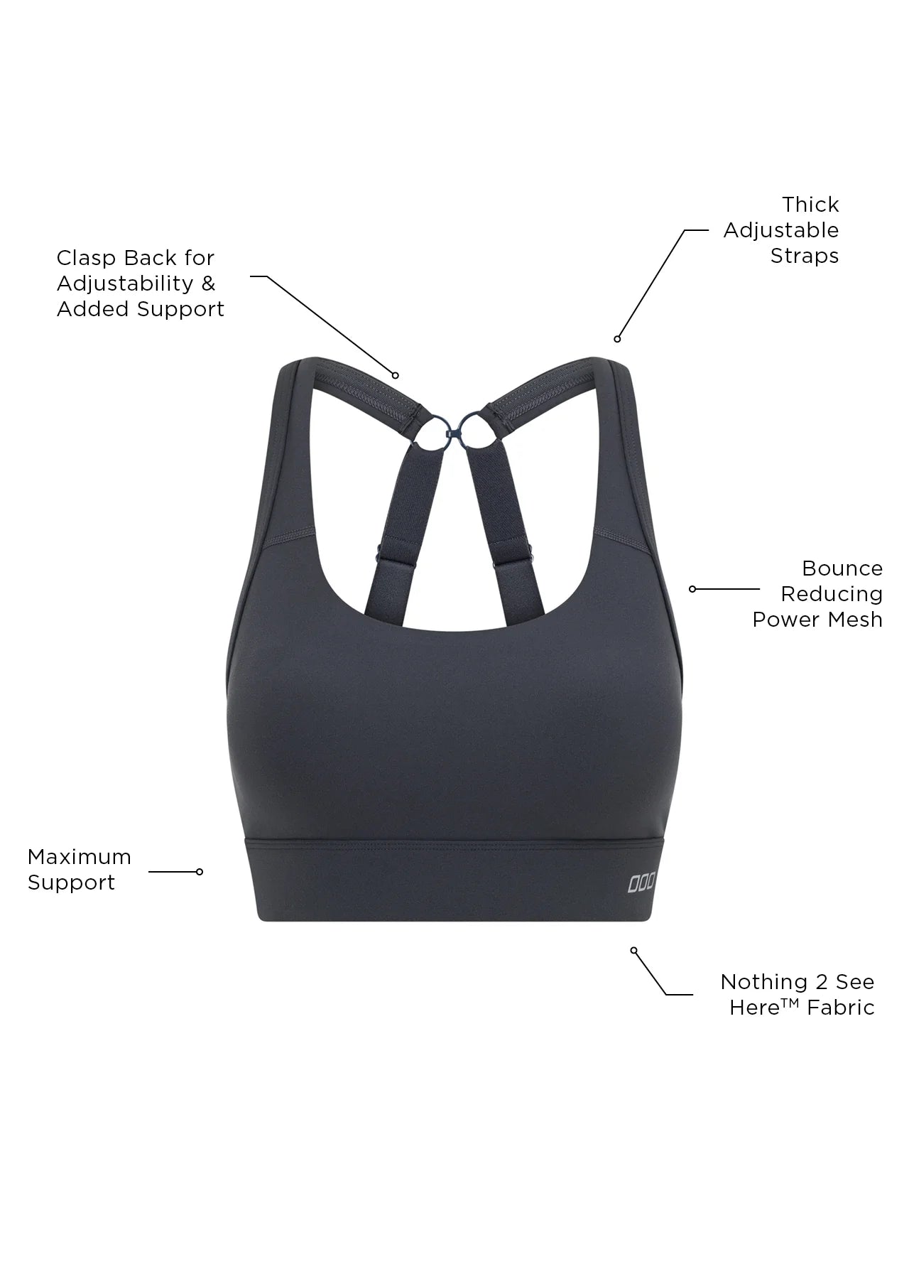 Amy Maximum Support Sports Bra