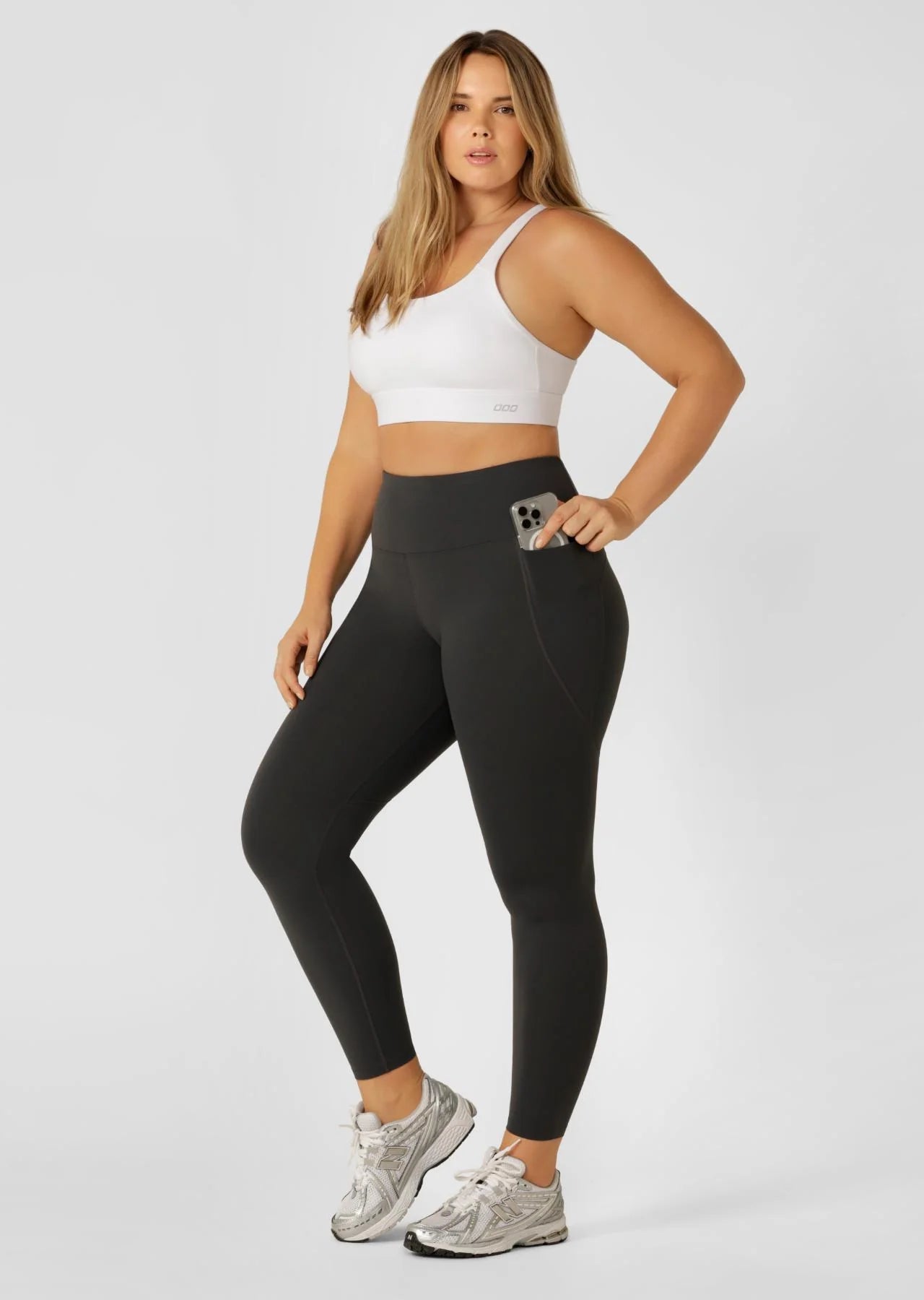 Amy Thermal Phone Pocket Full Length Leggings