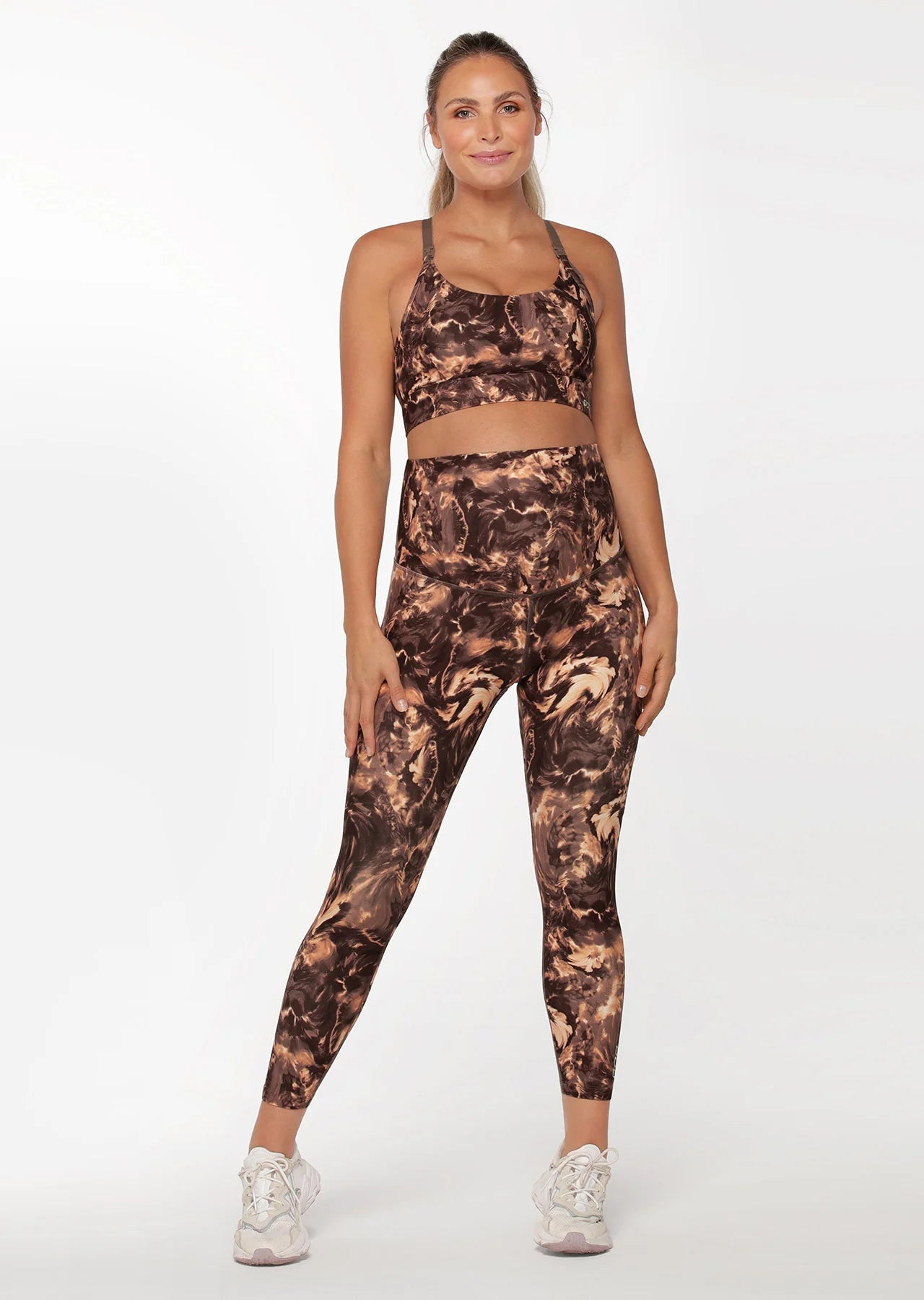 LJ Maternity Printed Ankle Biter Leggings