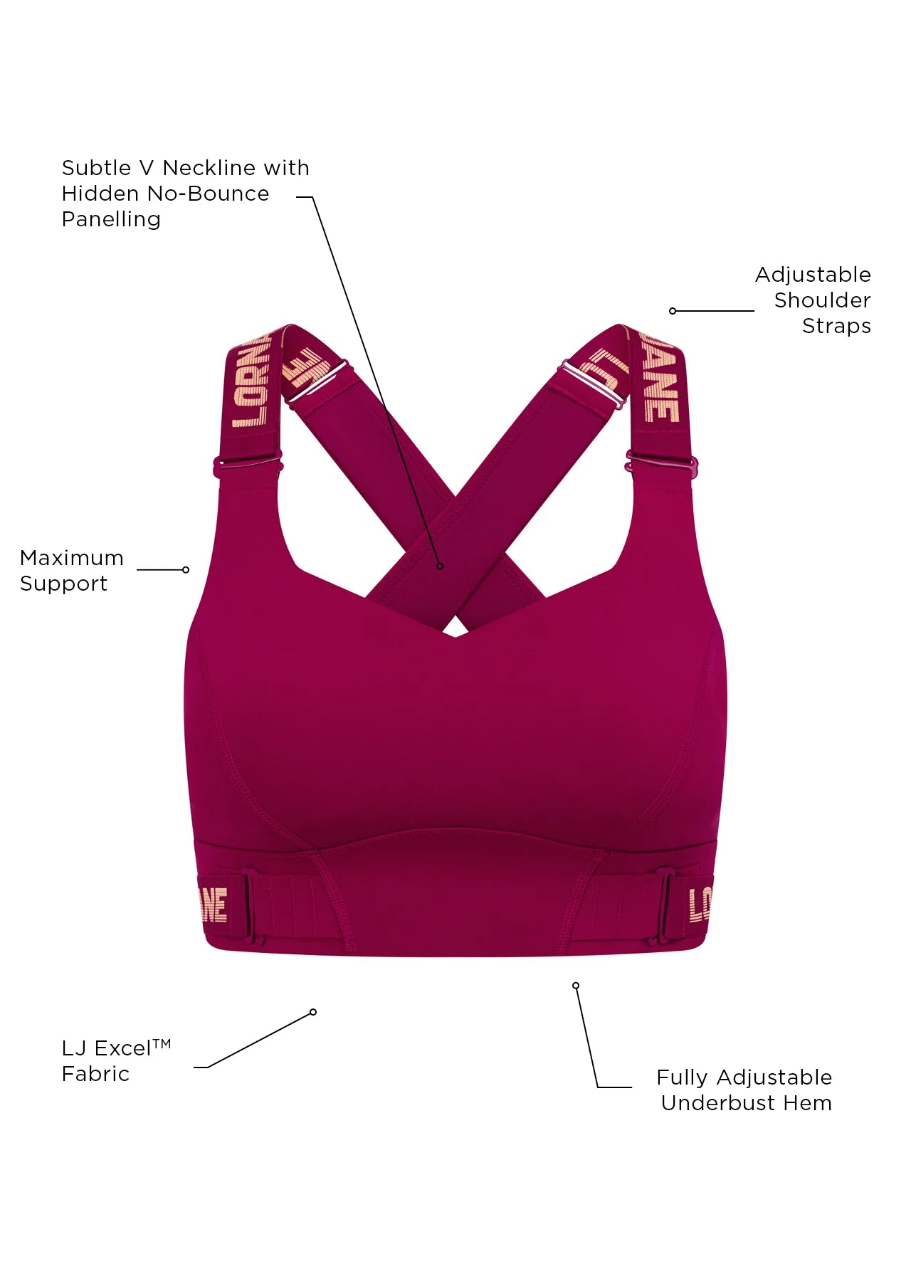 Easy Adjust Sports Bra