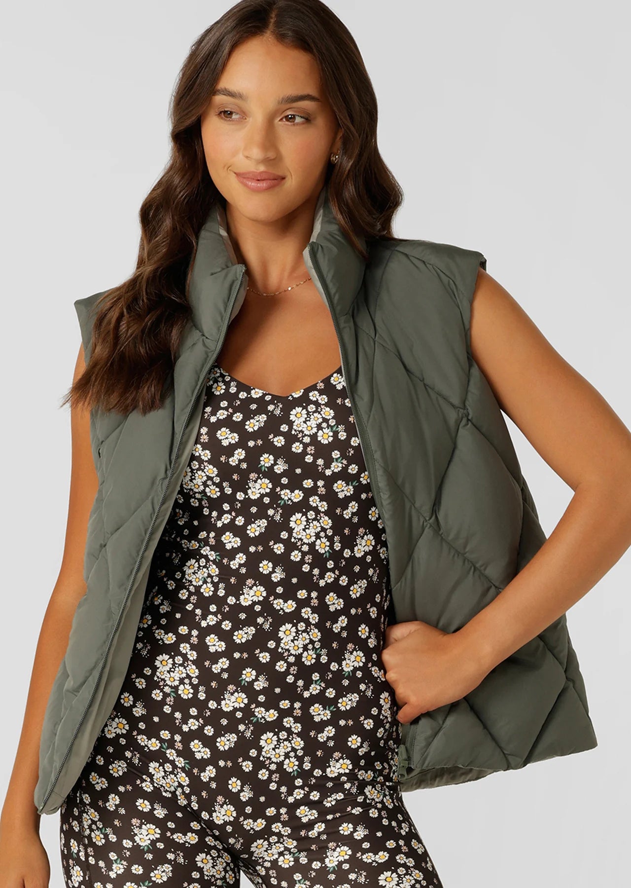 Winter Warmth Reversible Puffer Vest