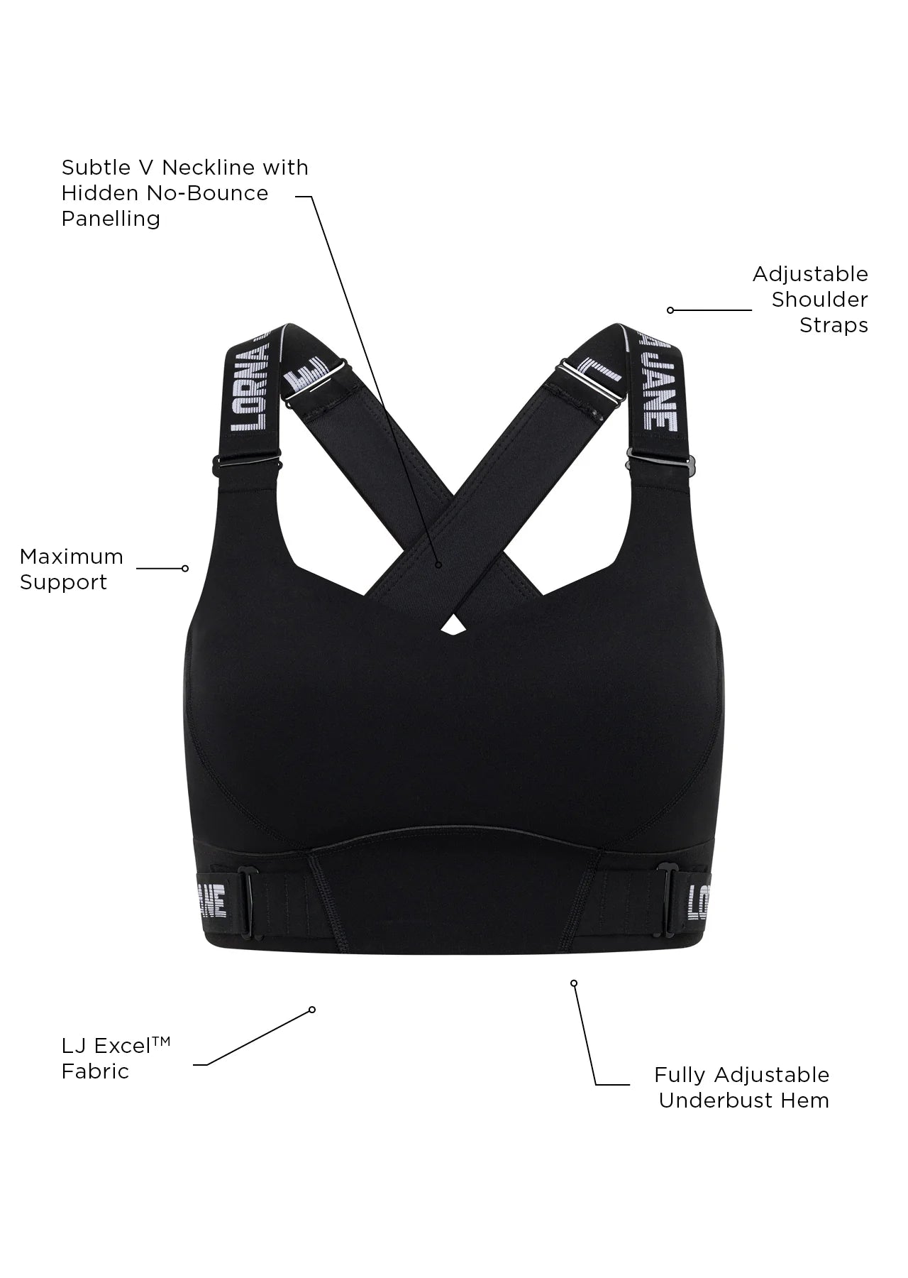 Easy Adjust Sports Bra