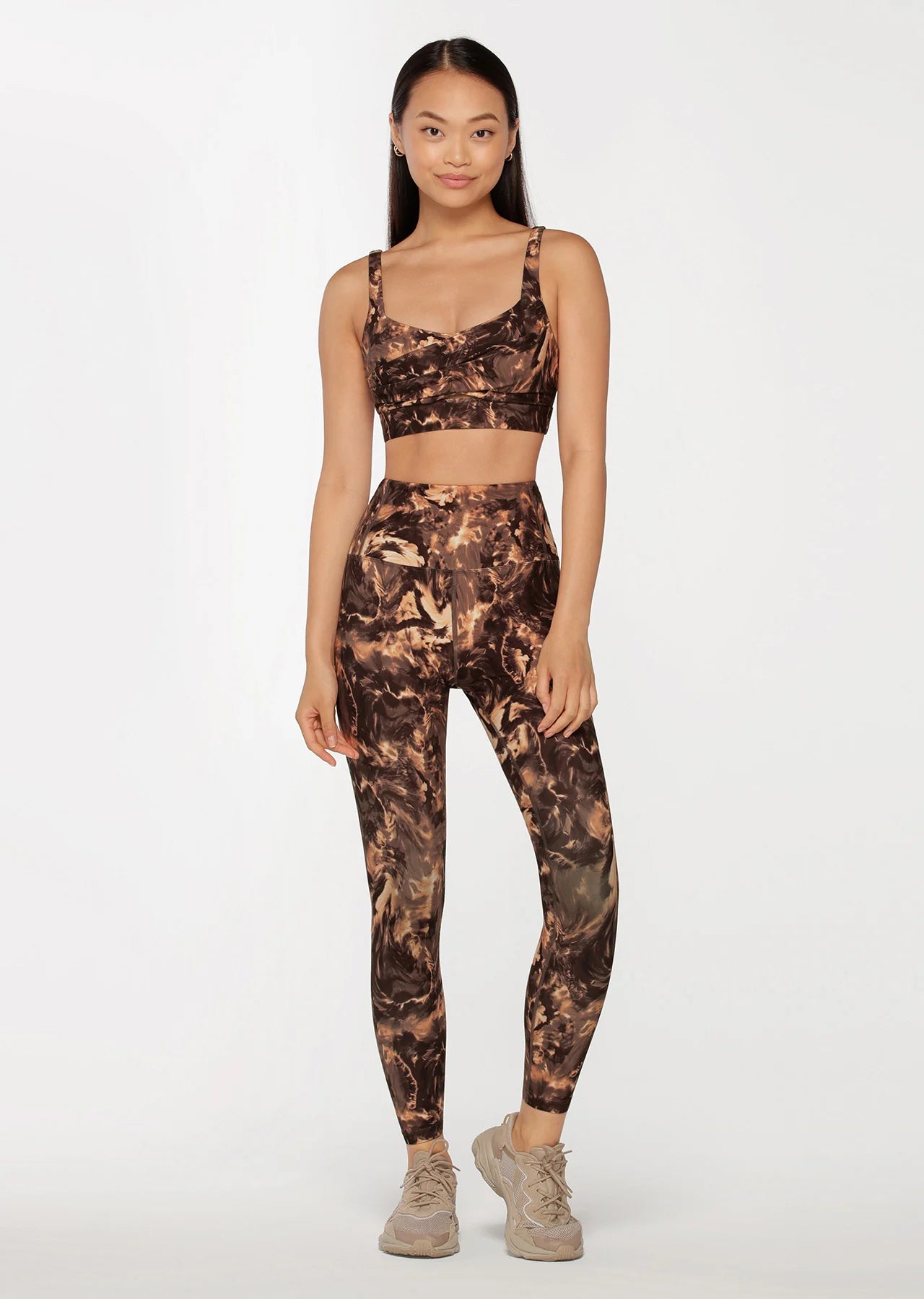 Marble Ankle Biter Leggings