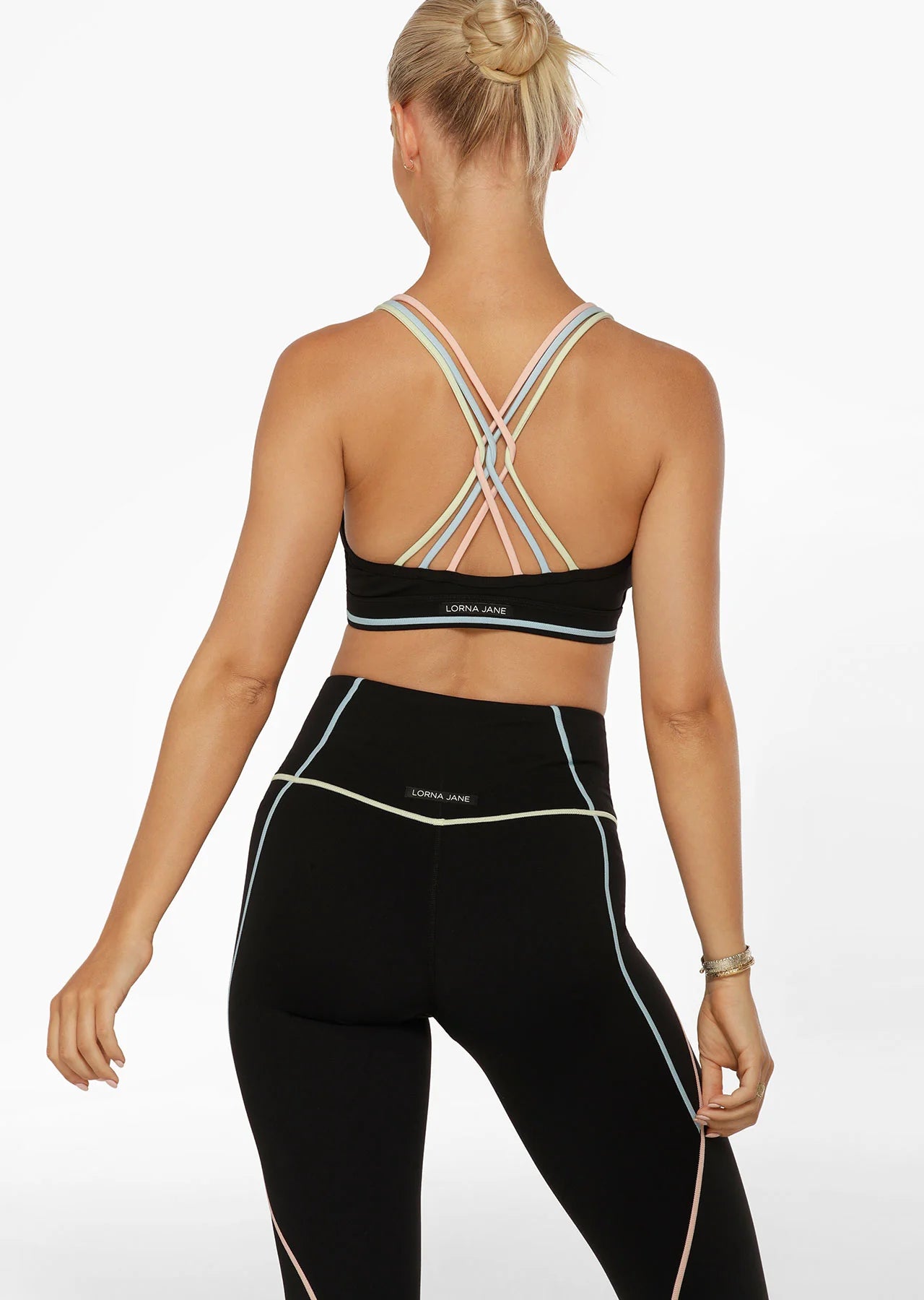 Pastel Glow Recycled Sports Bra