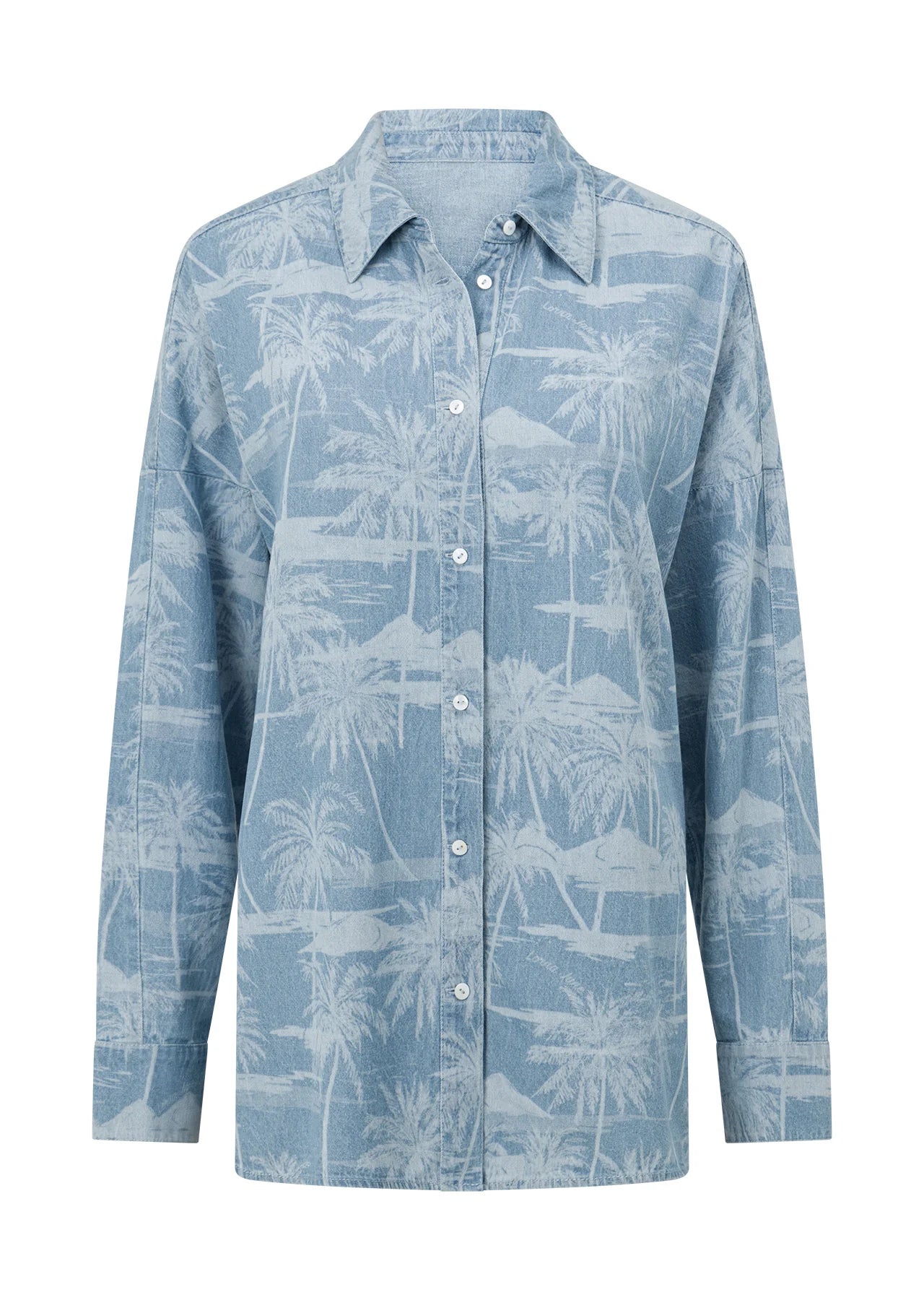 Aloha Denim Button Up Shirt