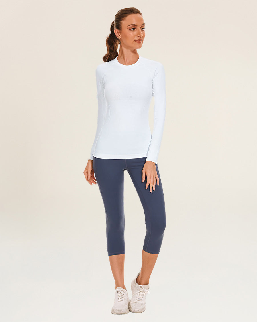 Seamless Long Sleeve Tops