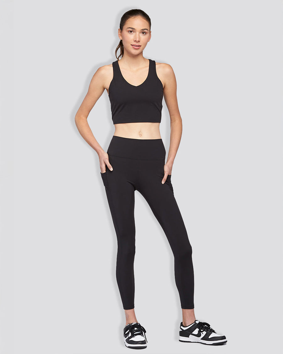 SoftLuxe Racerback Sports Bra