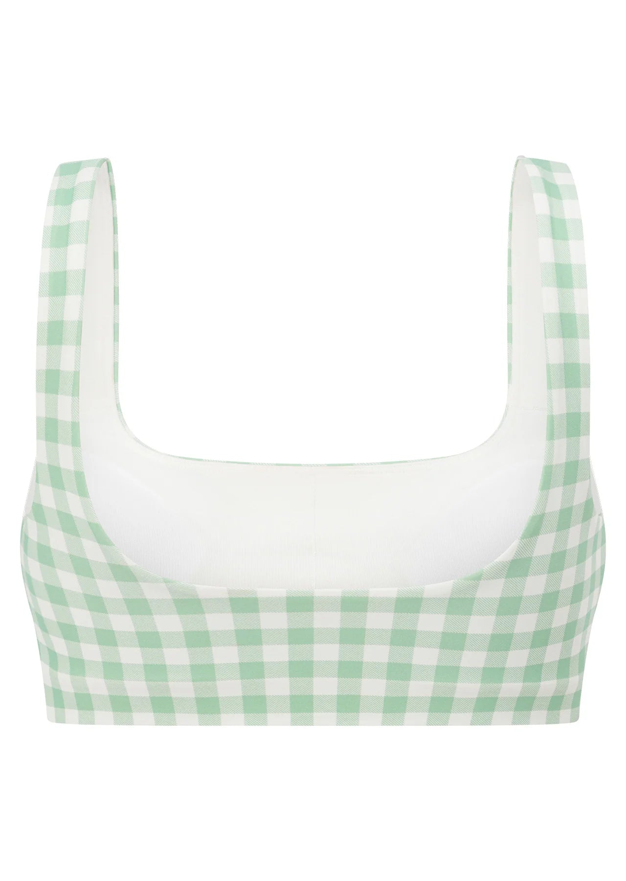 Sweet Gingham Sports Bra