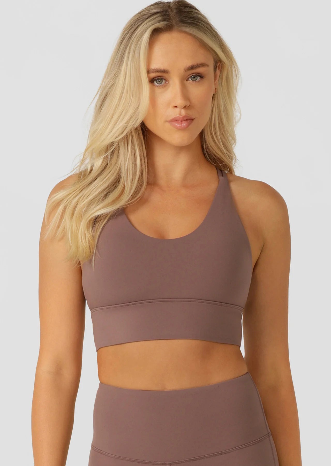 Lotus Longline Sports Bra