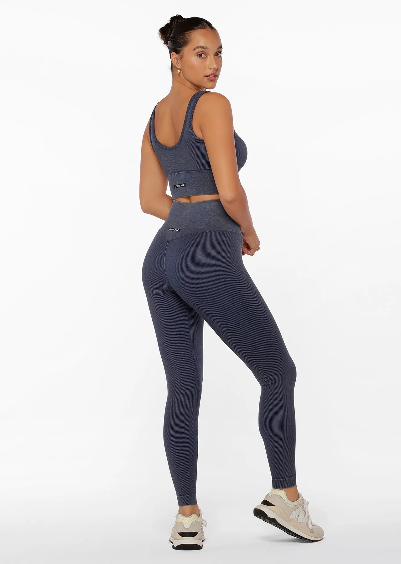 Tempo Ribbed Seamless Full Length Leggings