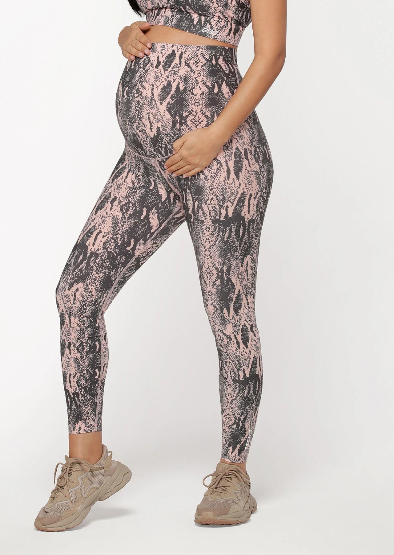 LJ Maternity Printed Ankle Biter Leggings