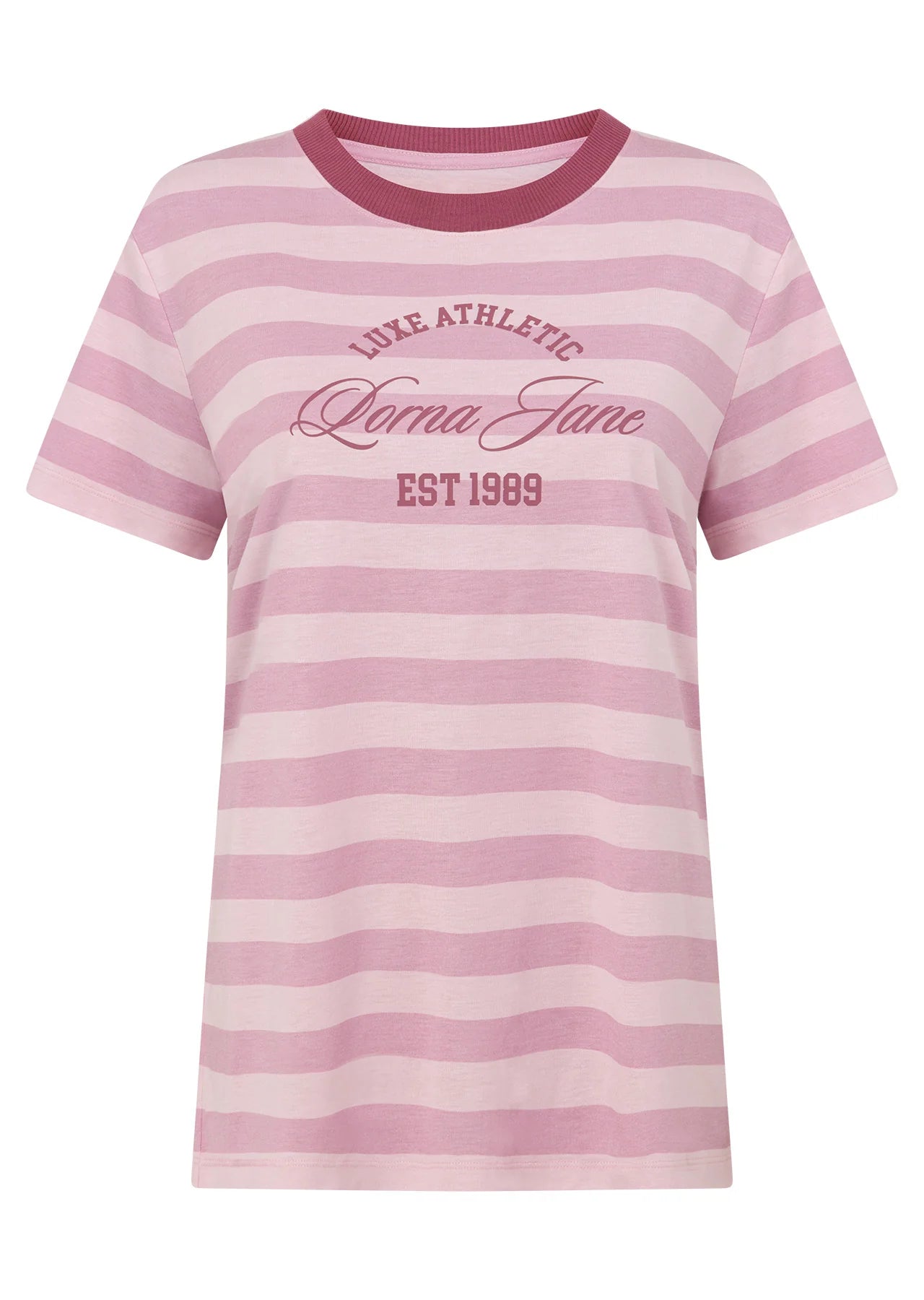 Luxe Athletic Stripe T-Shirt