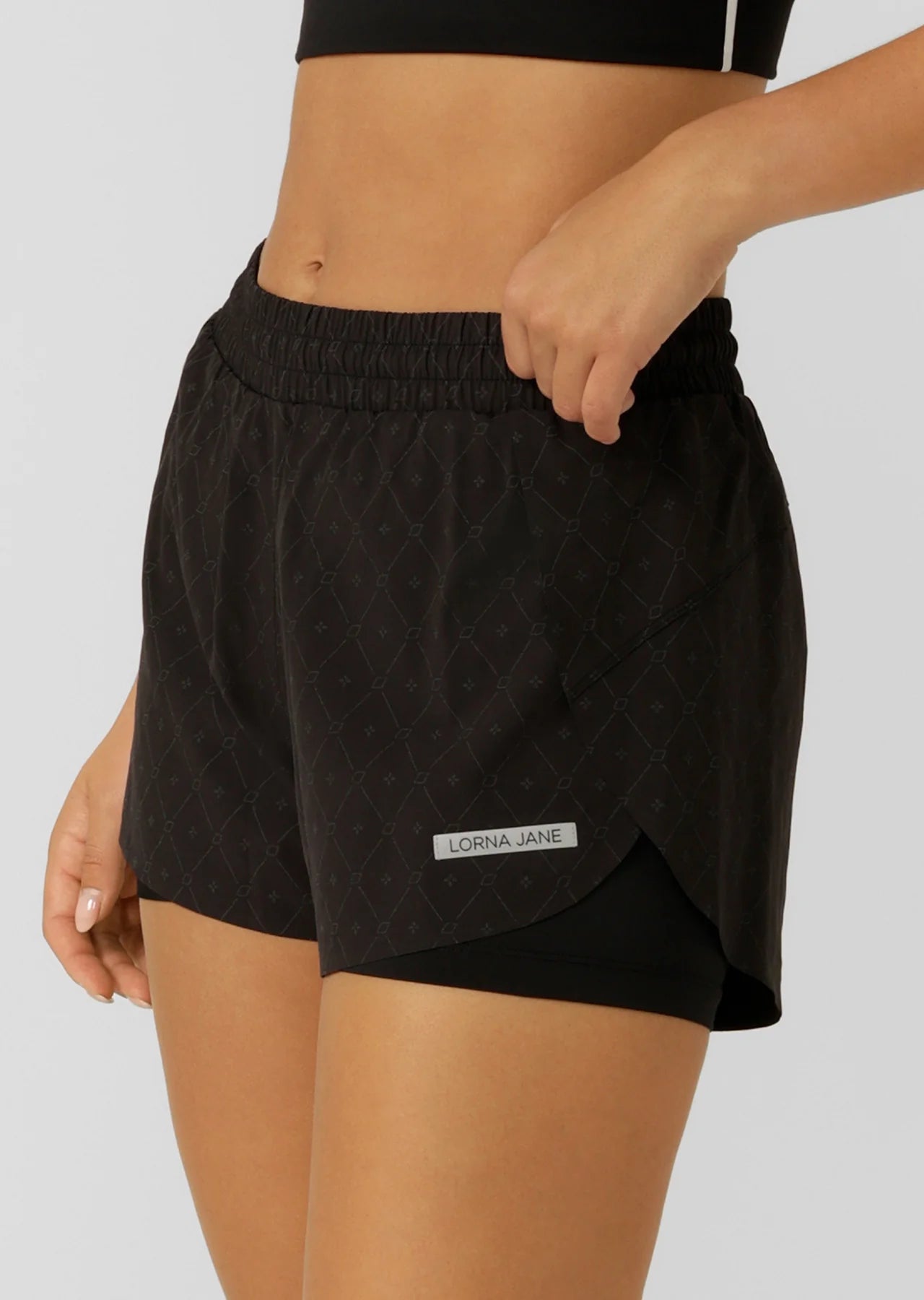 Reflective Lightspeed Phone Pocket Run Shorts