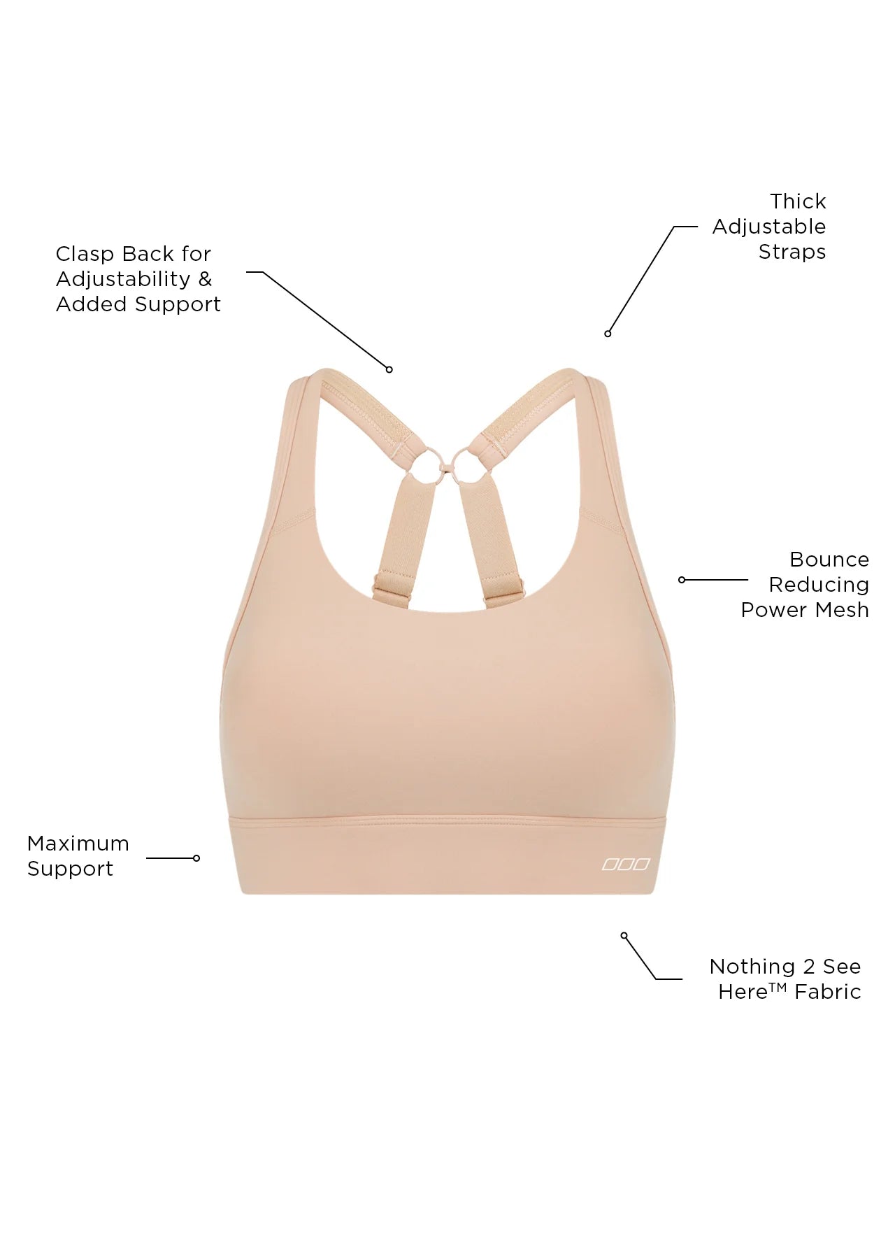 Amy Maximum Support Sports Bra