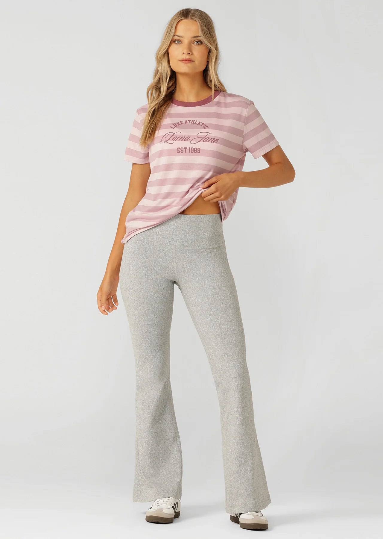 Luxe Athletic Stripe T-Shirt