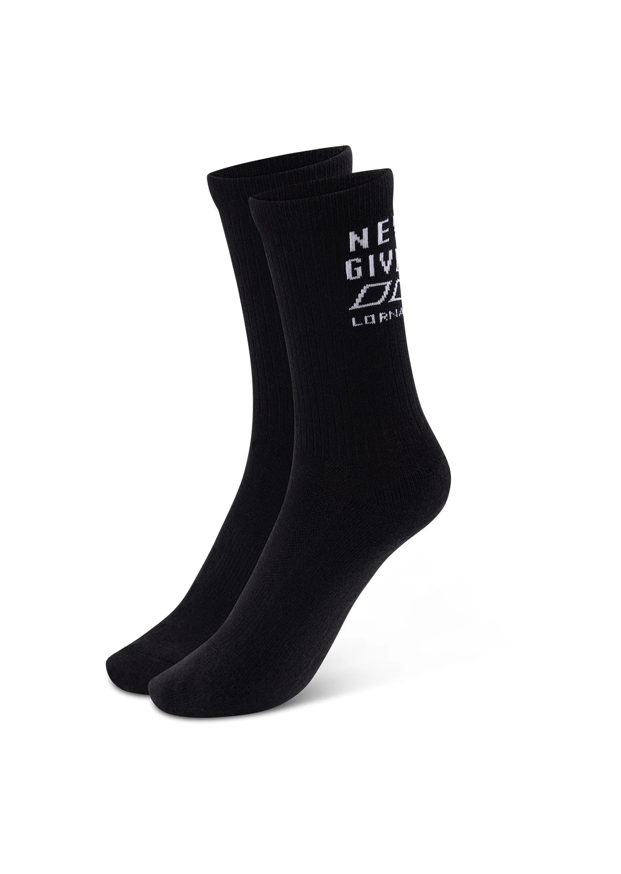 Never Give Up Arch Support Crew Socks