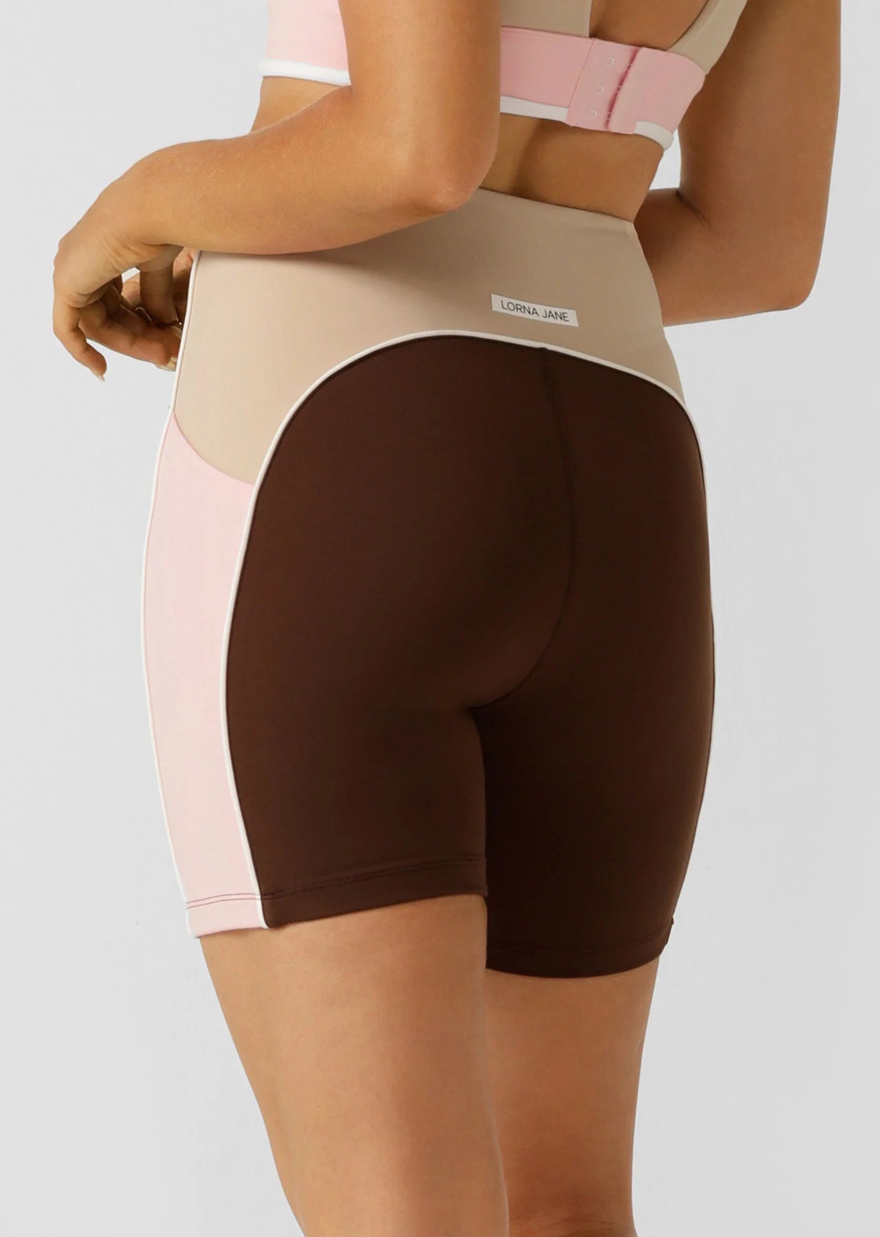 Rainbow Splice No Ride Booty Pocket Bike Shorts