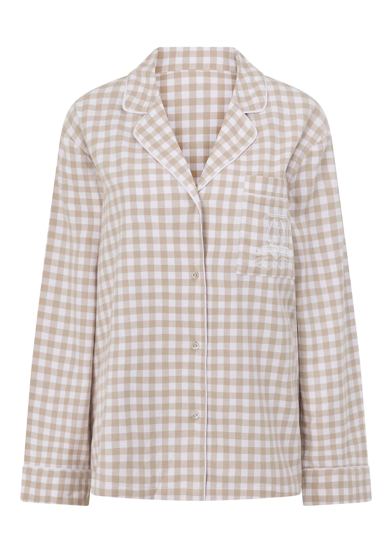 Flannel Lounge Shirt
