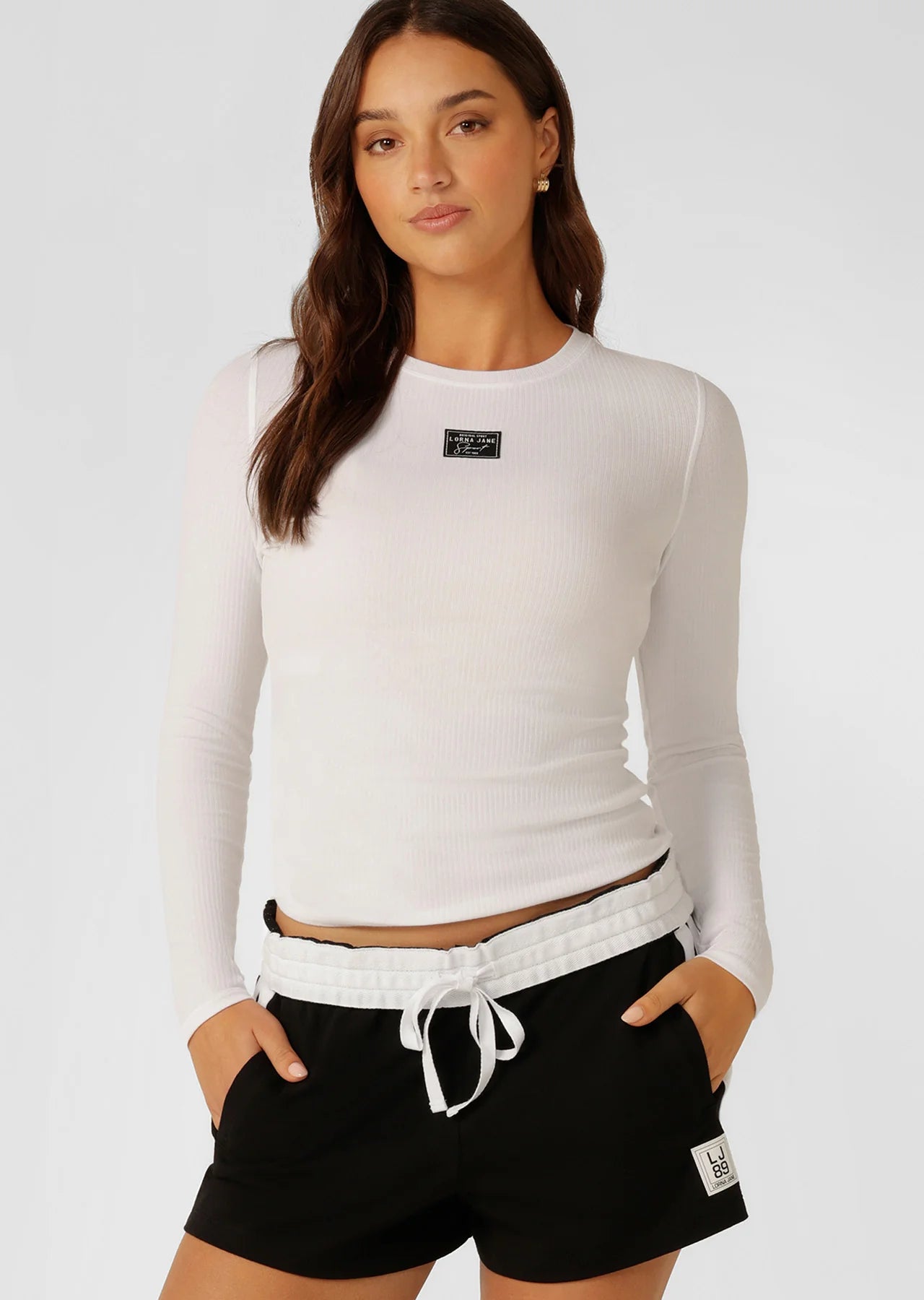 Whisper Long Sleeve Rib Top
