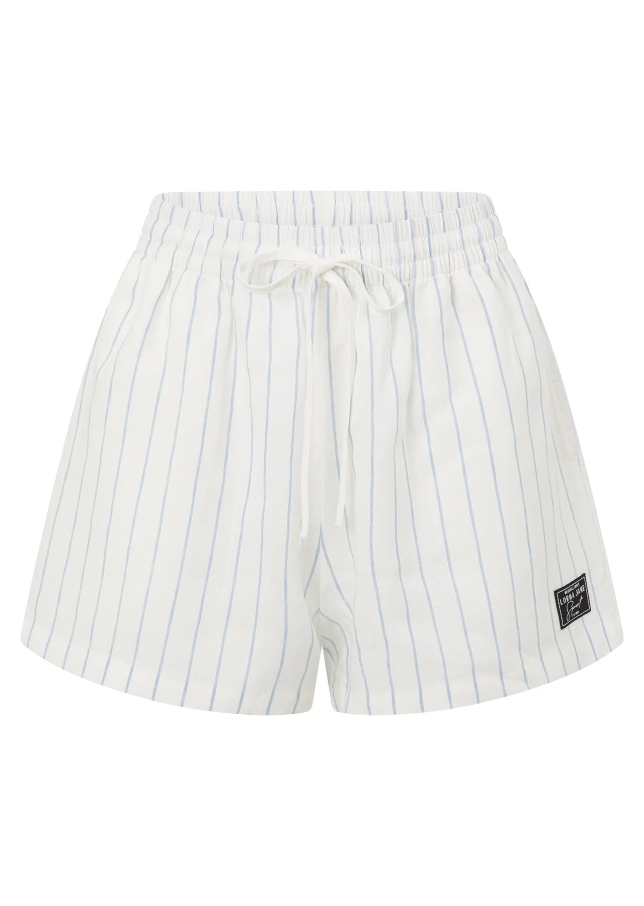 Preset Stripe Linen Shorts