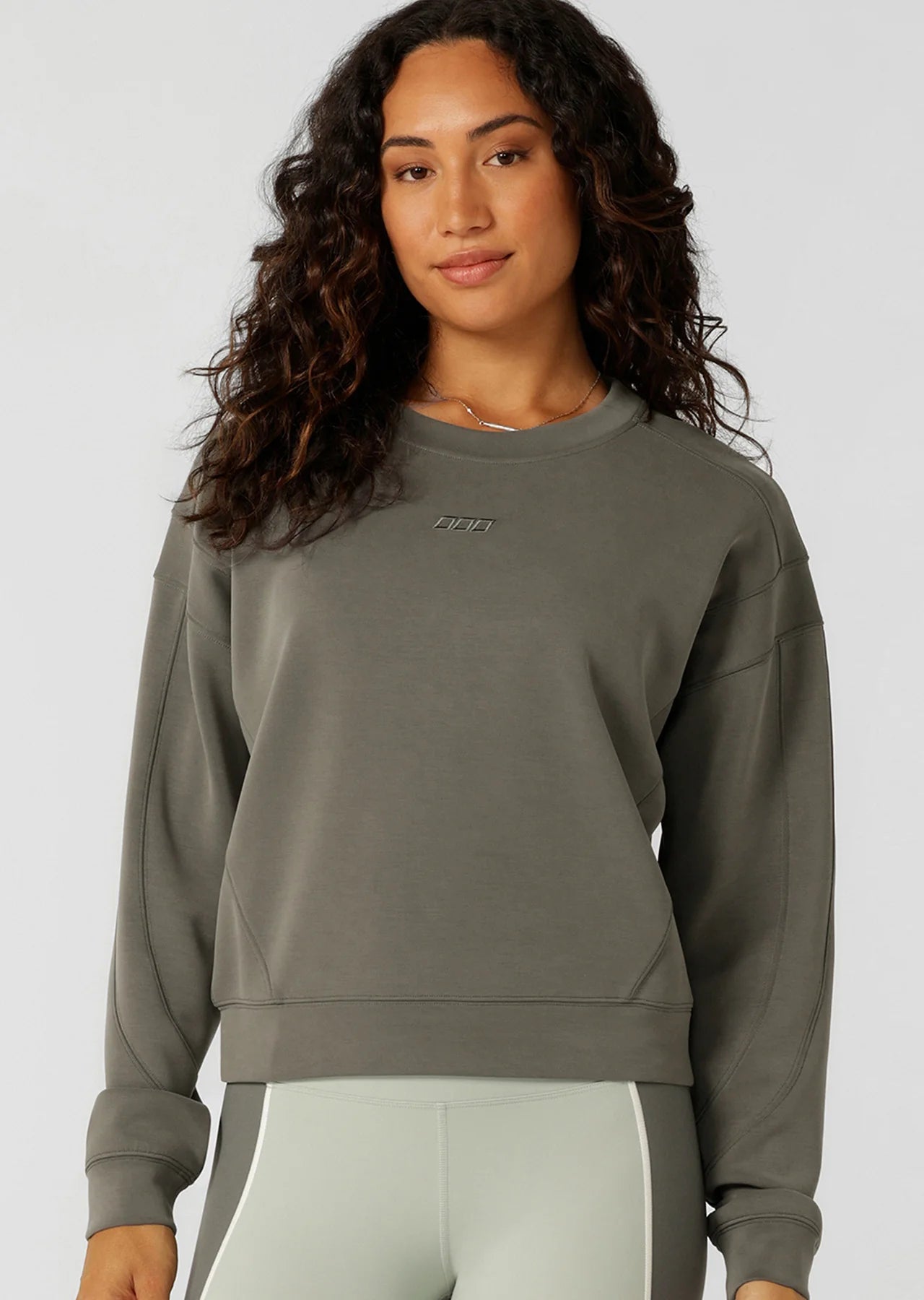 Make Space Cropped Sweatshirt