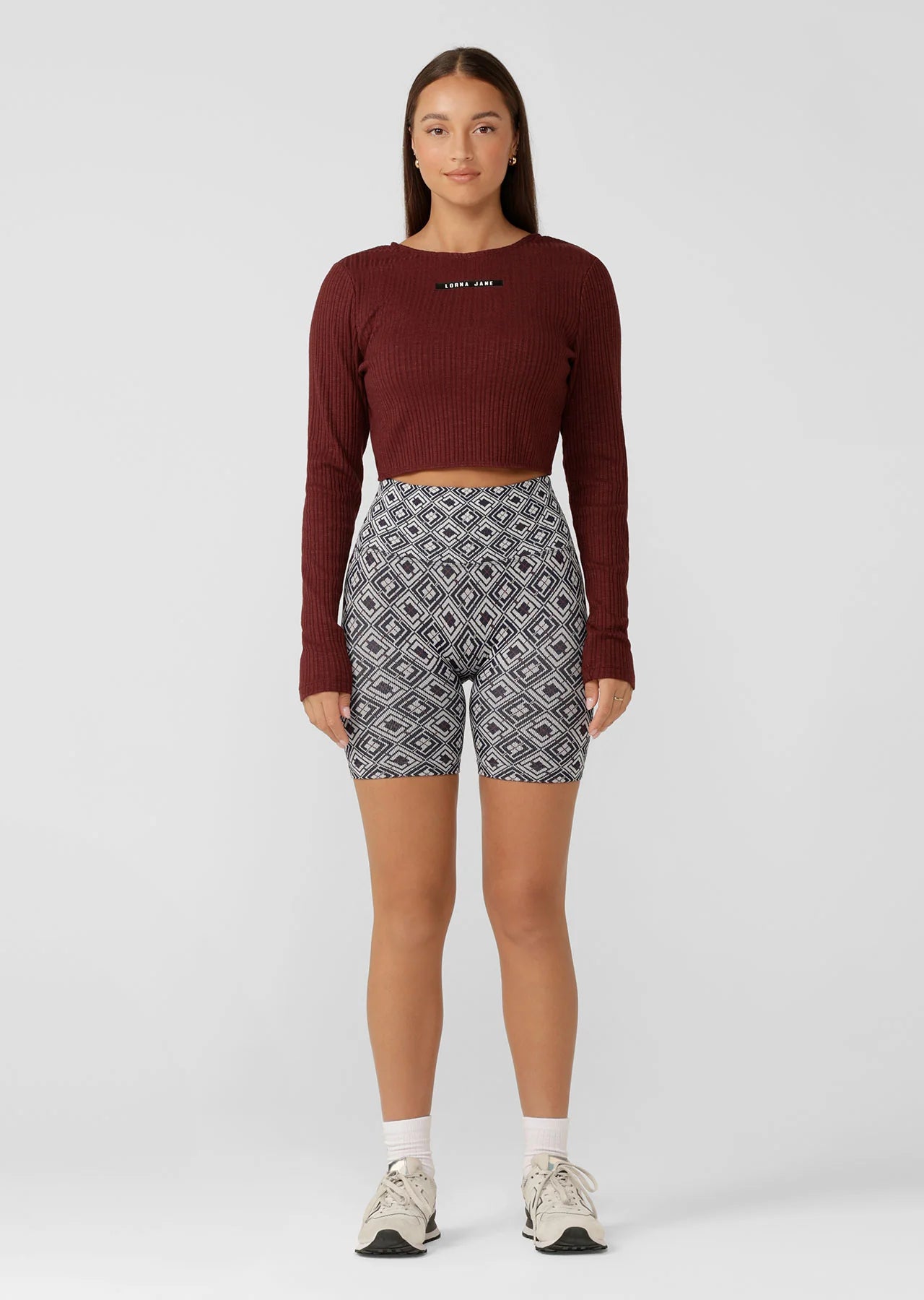 Volley Rib Long Sleeve Top