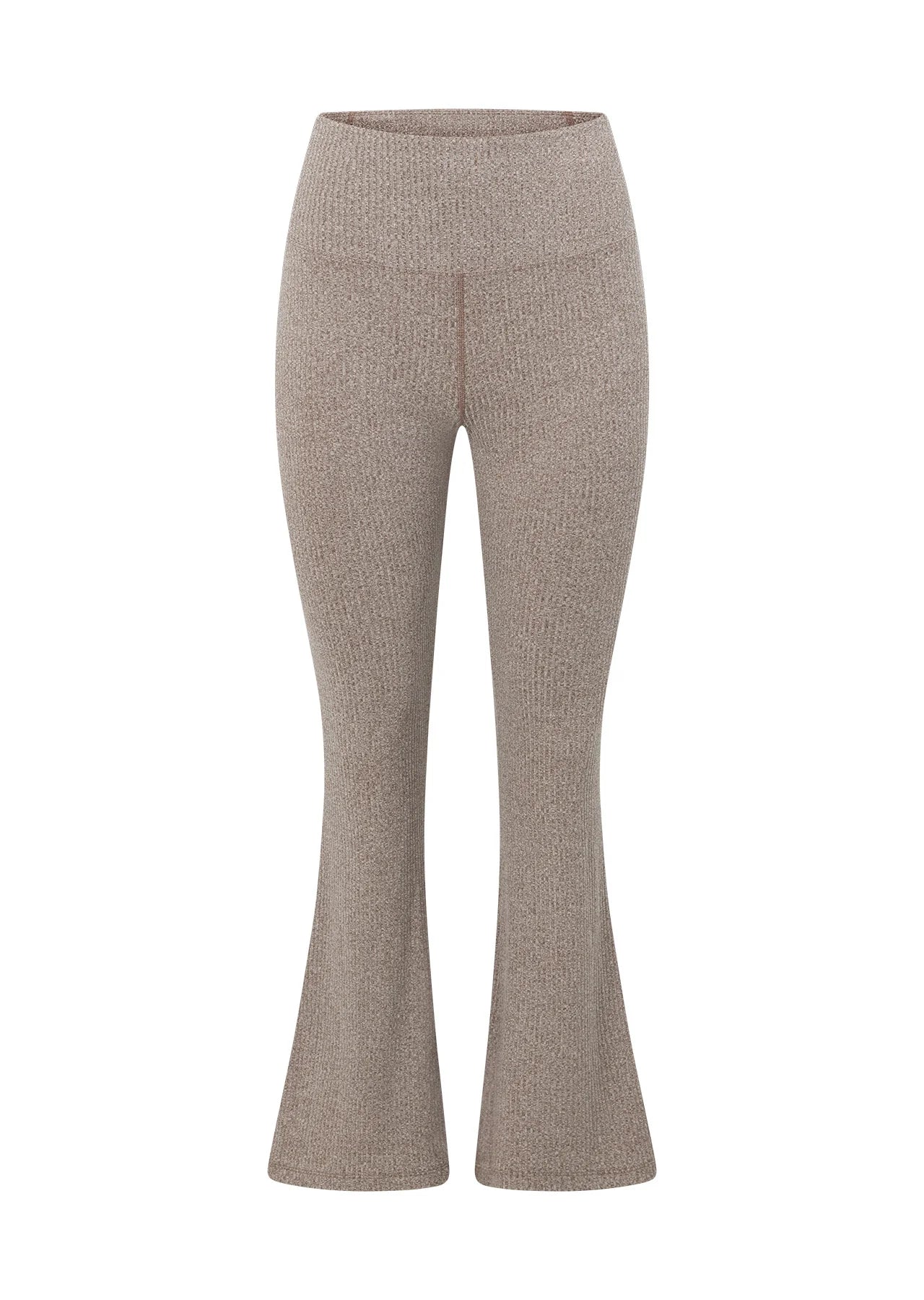 Mindful Rib Full Length Flared Leggings