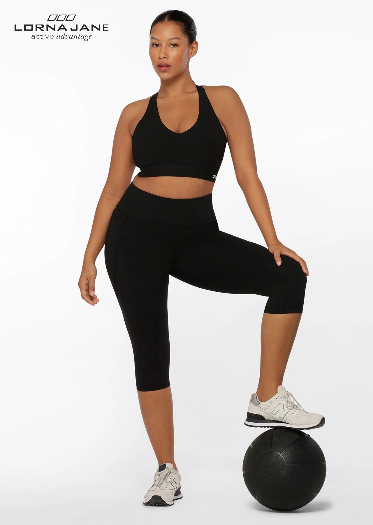 Amy Phone Pocket 3/4 Tech Leggings