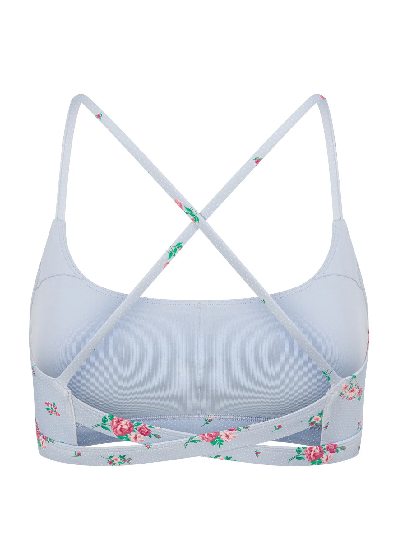 Blueberry Rose Sports Bra