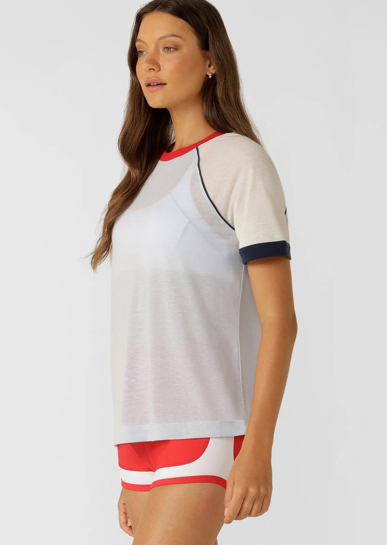 Retro Revival Linen T-Shirt