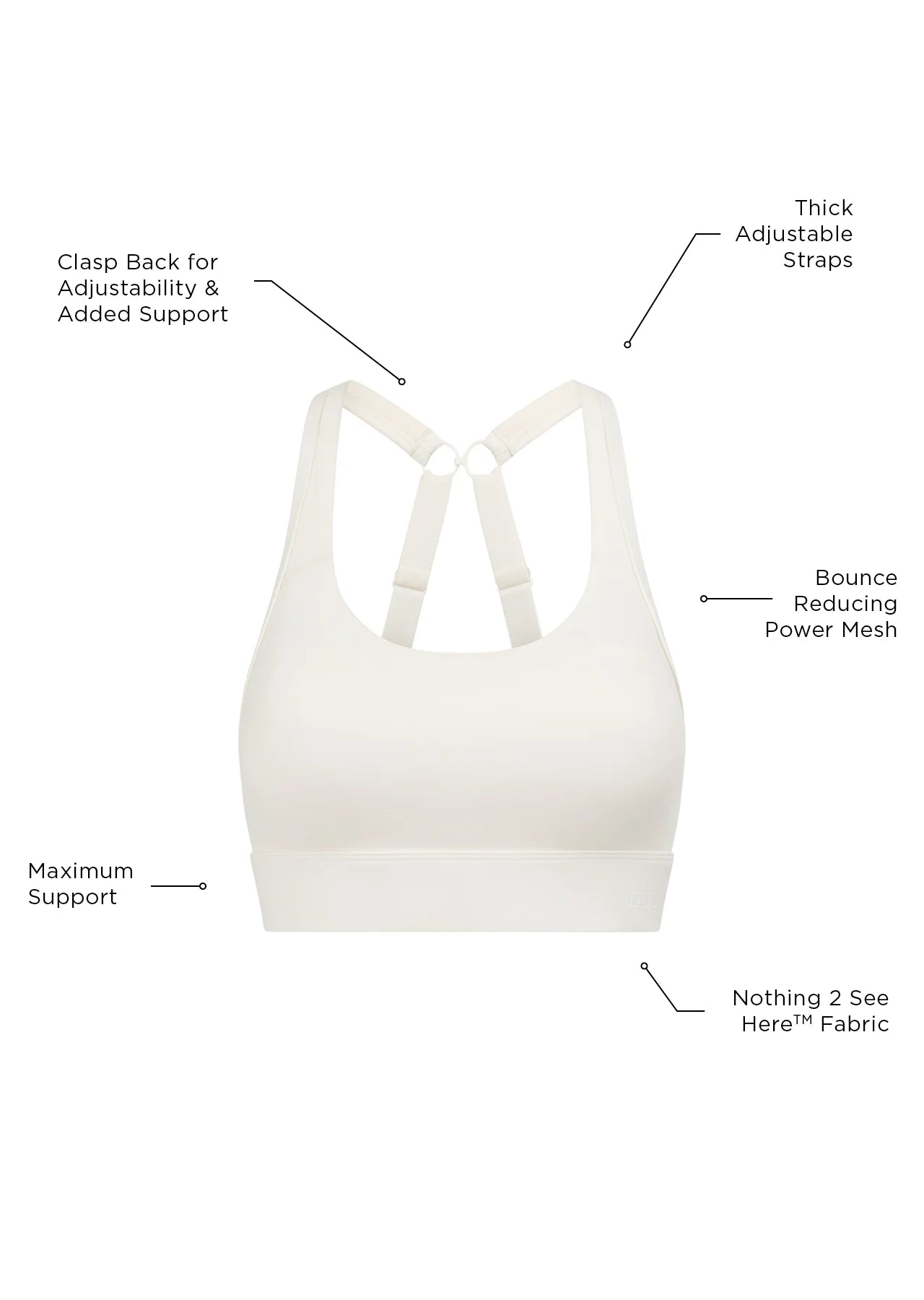 Amy Maximum Support Sports Bra