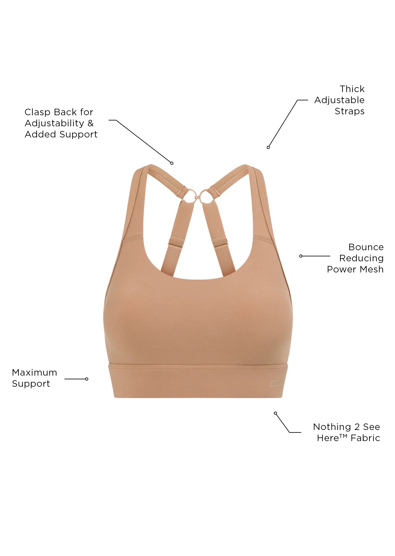 Amy Maximum Support Sports Bra