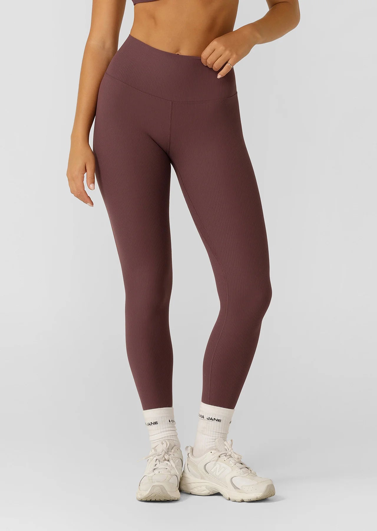 Irresistible Luxe Rib Full Length Leggings