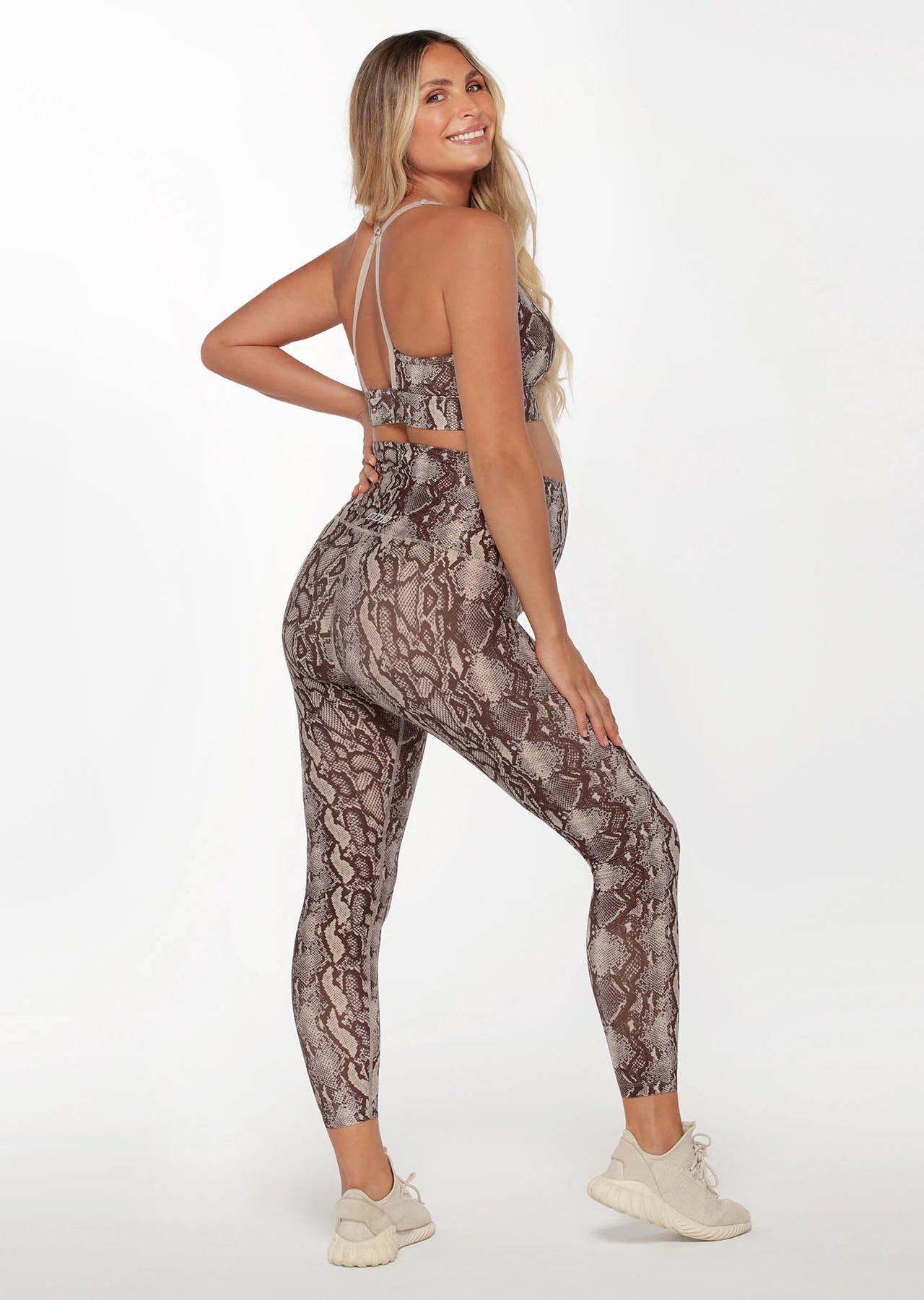 LJ Maternity Printed Ankle Biter Leggings