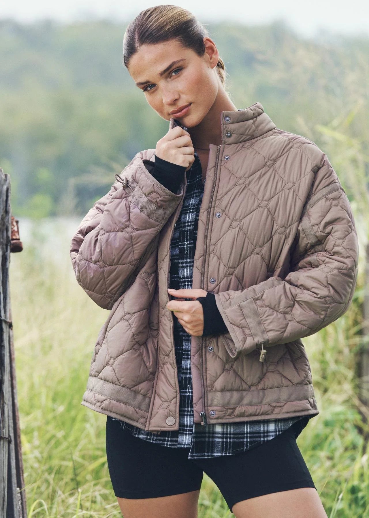 Comfort Zone Quilted Jacket