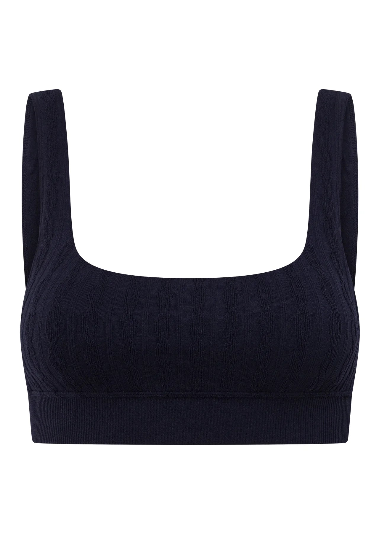 Cable Seamless Sports Bra
