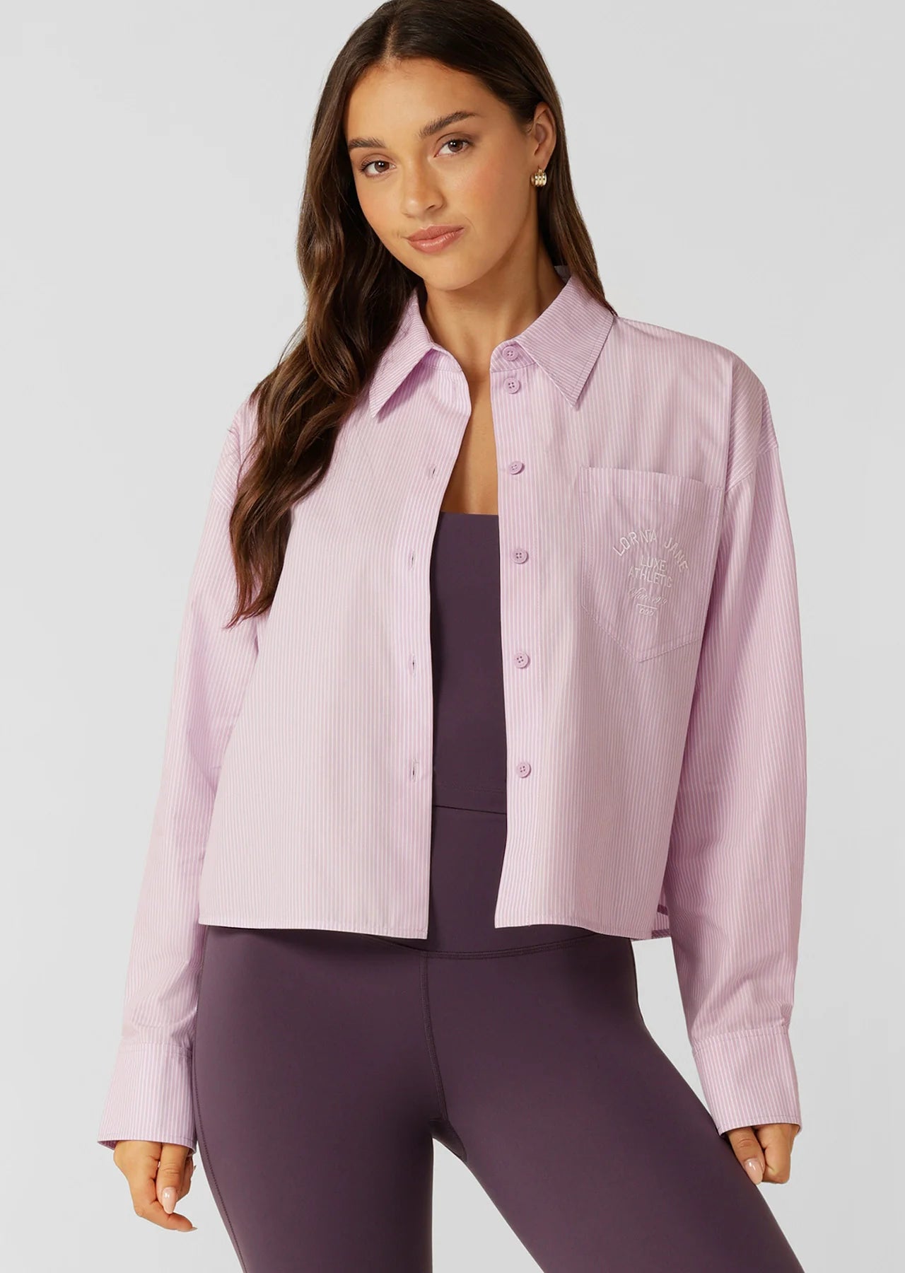 Heritage Cropped Button Up Shirt